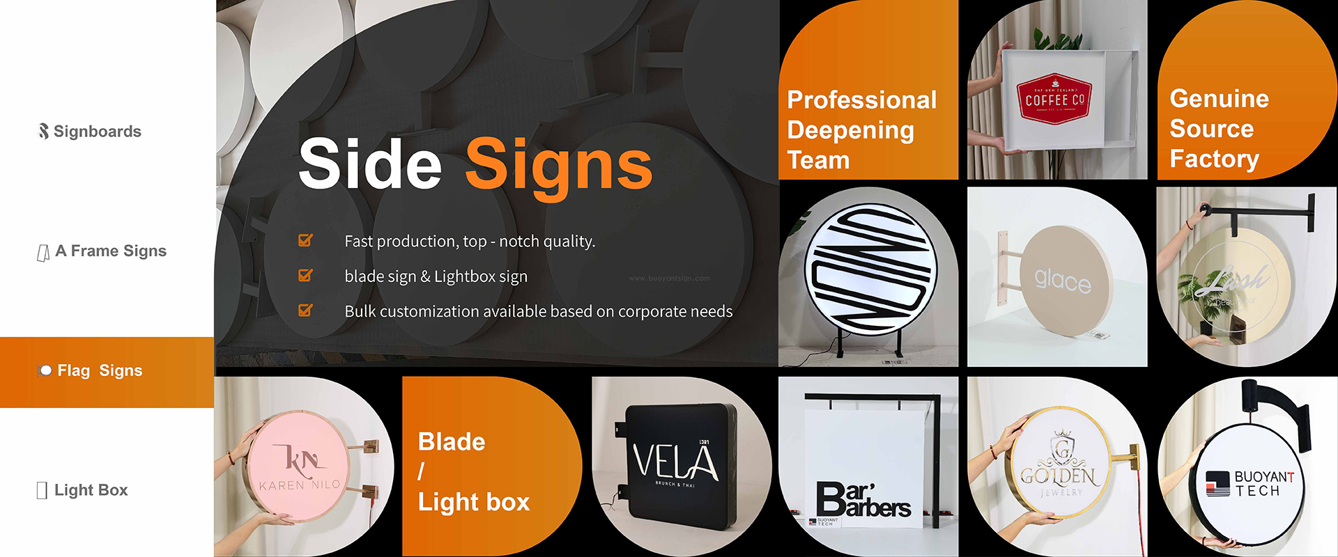 Large - scale 3D signage manufacturing enterprise