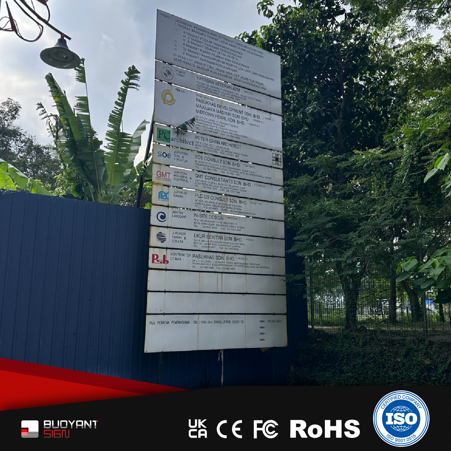 pylonsign for Hotels in Kuala Lumpur