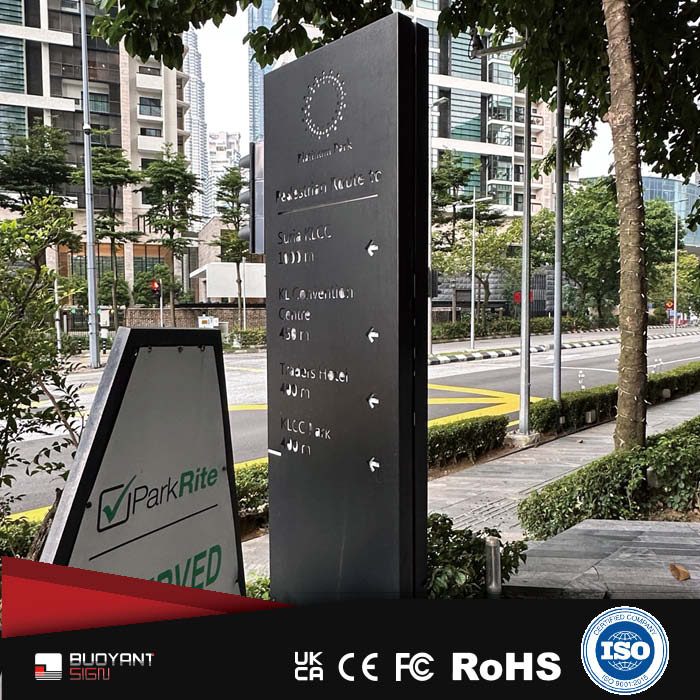 Factory Custom Production of Shopping Mall Wayfinding System Signage