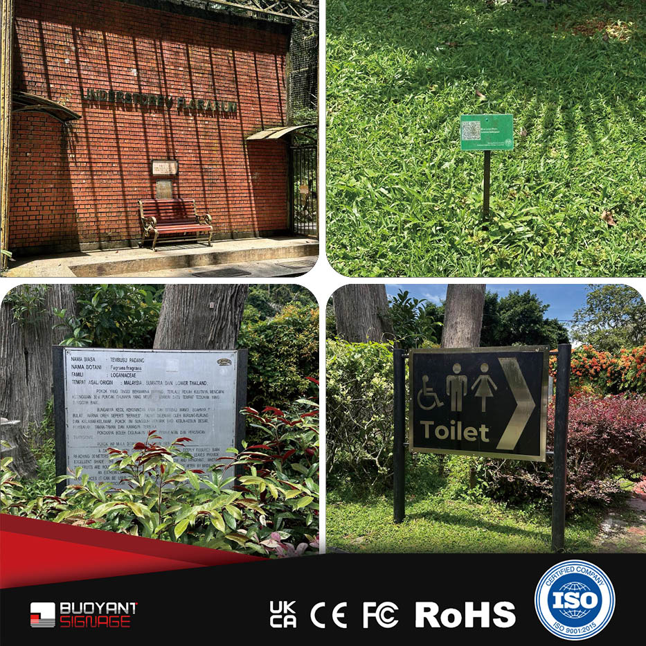 Weather-Resistant Wayfinding Systems for