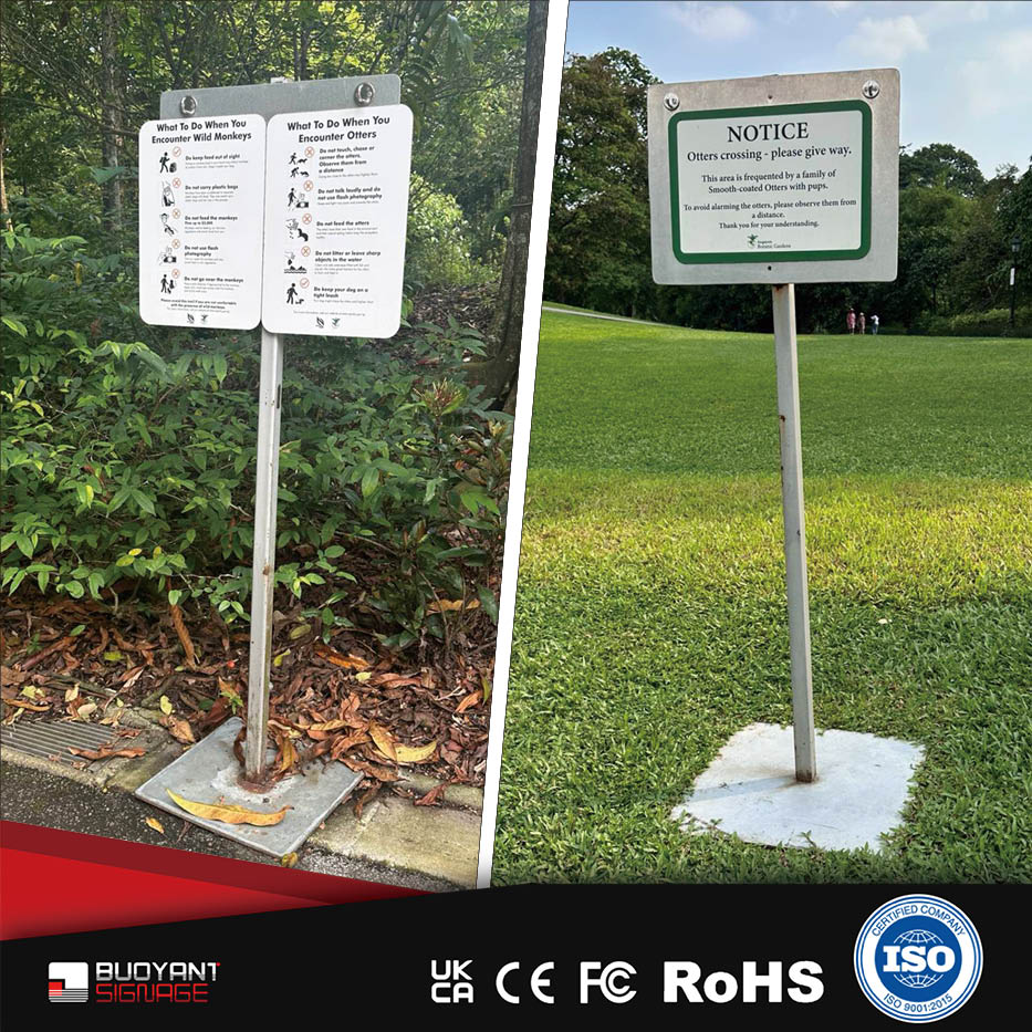 Outdoor Park Freestanding Signage | Dire
