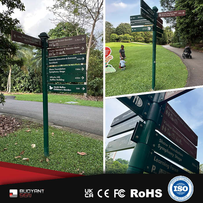 Nature-Inspired Wayfinding Signs | Sourc