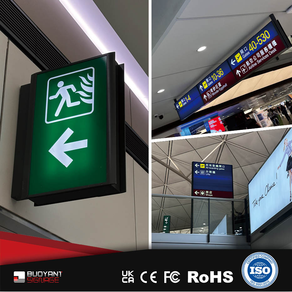 Terminal Wayfinding Systems | Factory-Cu