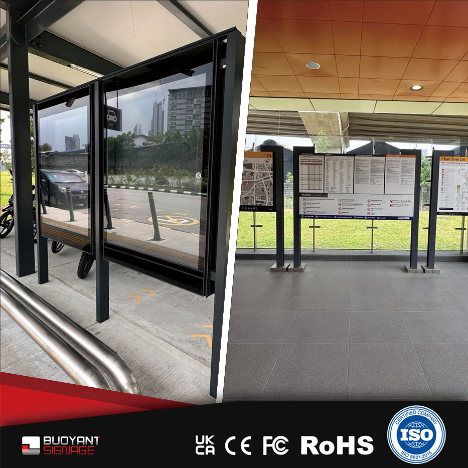 ISO9001-Certified Metro Wayfinding Signs