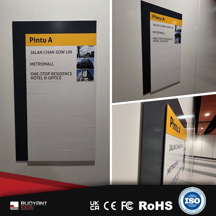 Urban Metro Wayfinding Signs | Factory C