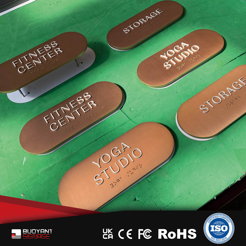Tactile Braille Signs | ISO-Compliant Cu