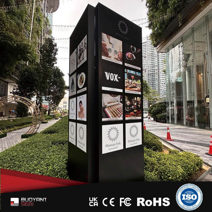 Factory Custom Production of Shopping Mall signsystem