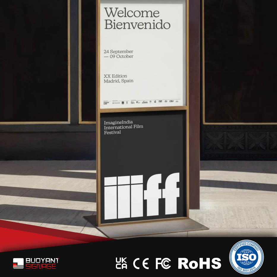 Portable Assistive Signage | Direct from