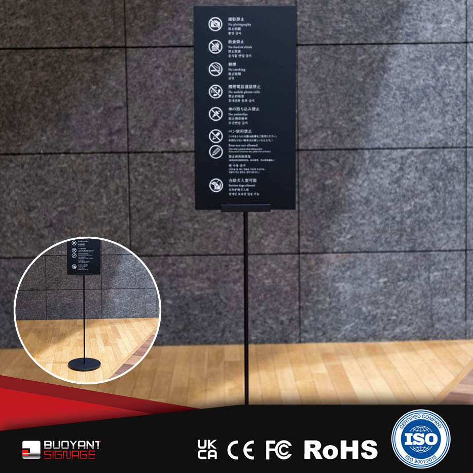 Mobility-Tested Portable Signs | ISO 900