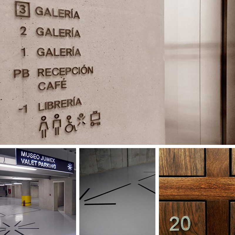 Museo Jumex Wayfinding System 
