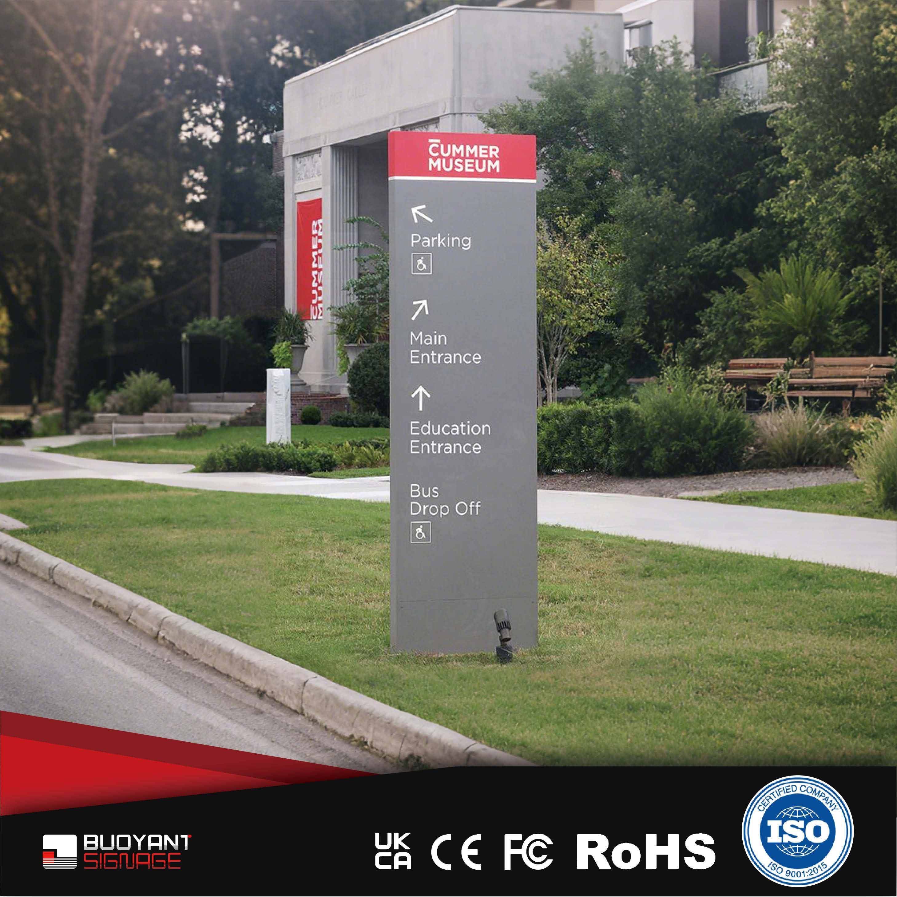 Factory - Direct Museum Wayfinding Signa