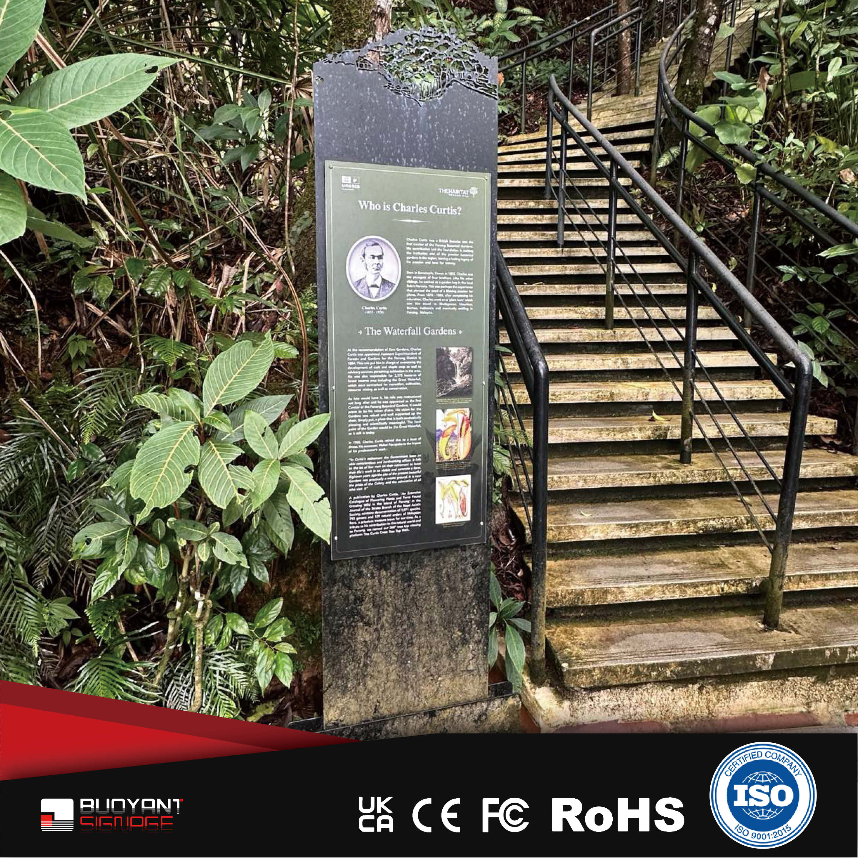 UV - Stable Wayfinding Signage for Middl