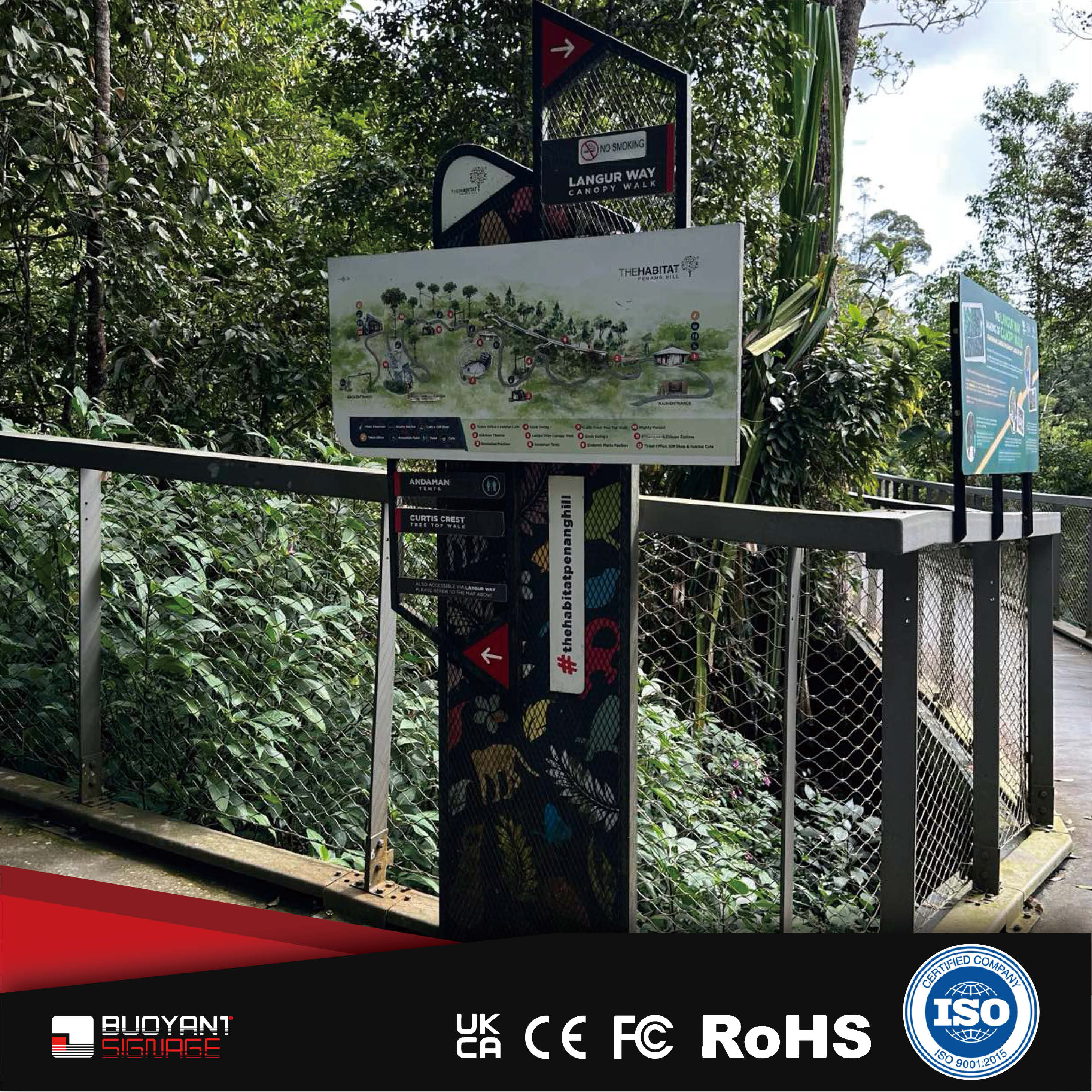 CE - Marked Wayfinding Signage for EU Pa