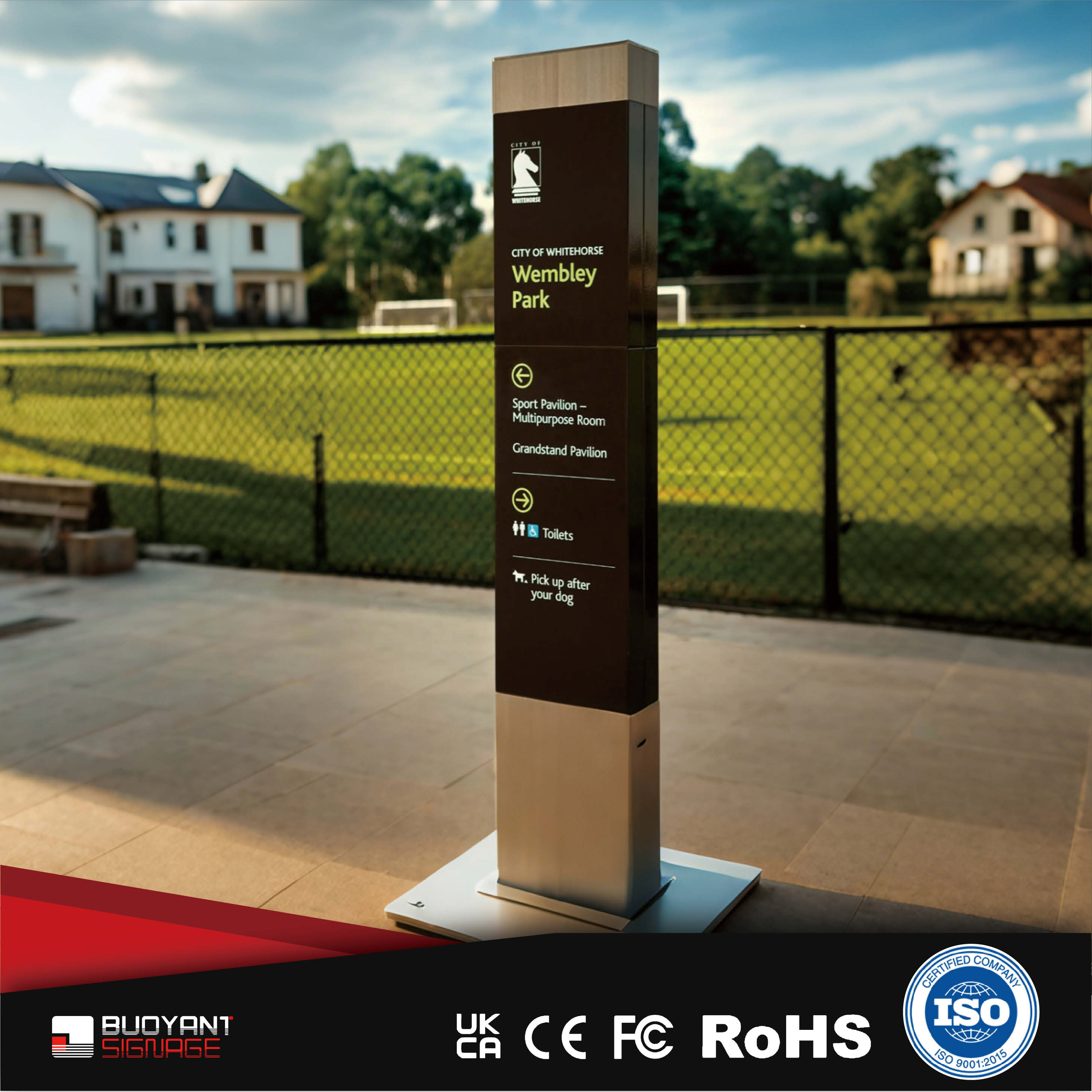 ISO - Listed Wayfinding Signage for US P