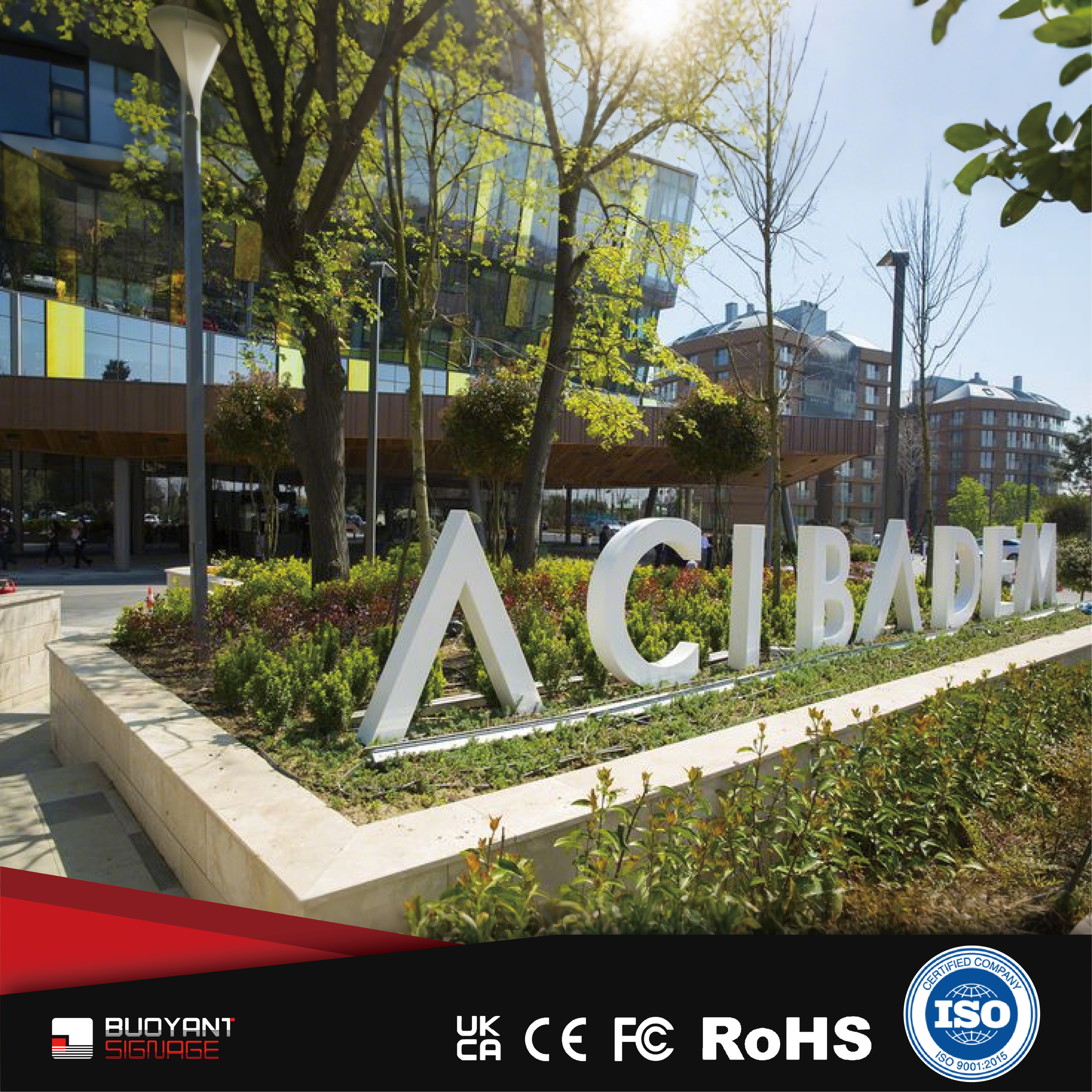 AS - Certified Company Signage Board for