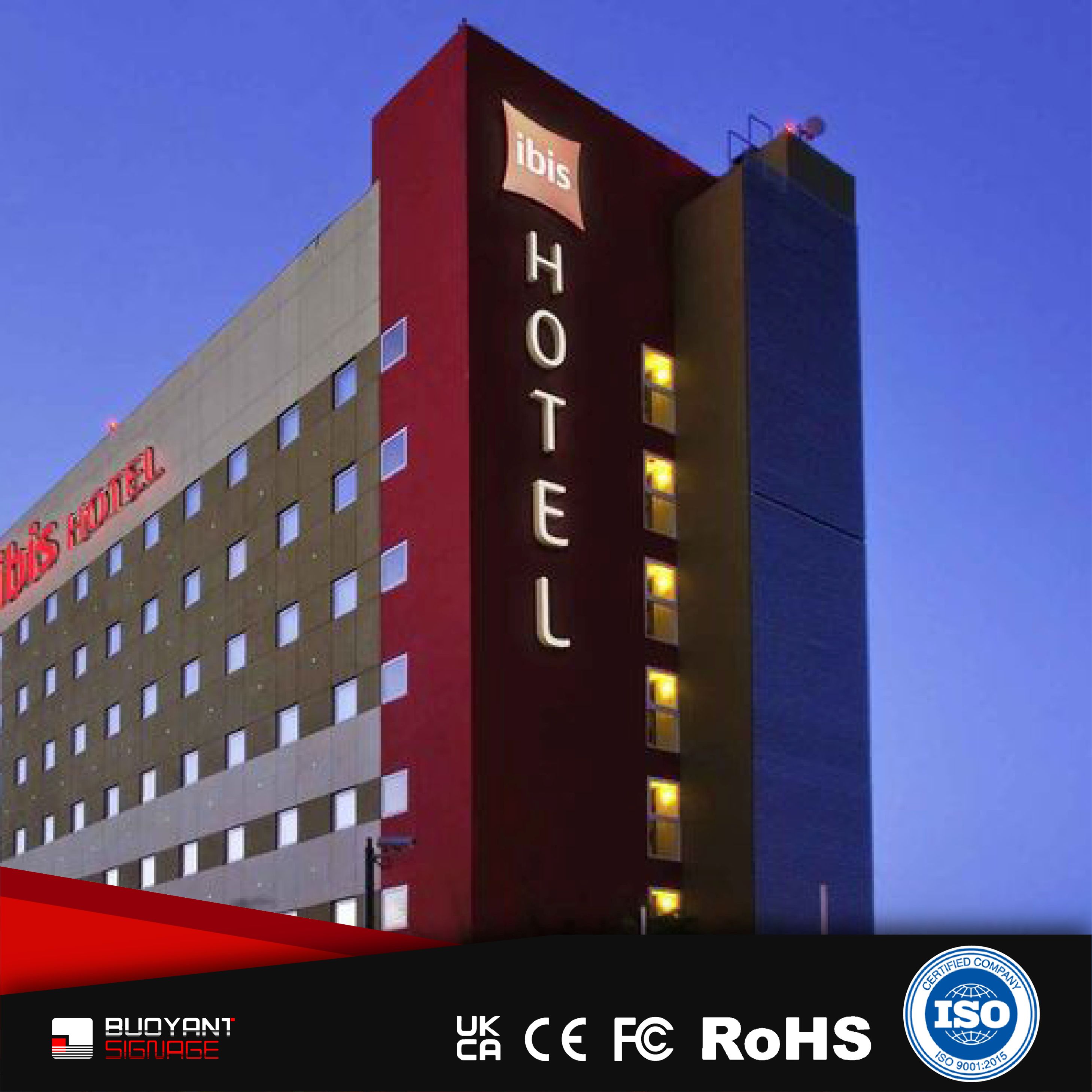 Global - Standard Hotel Building Signage
