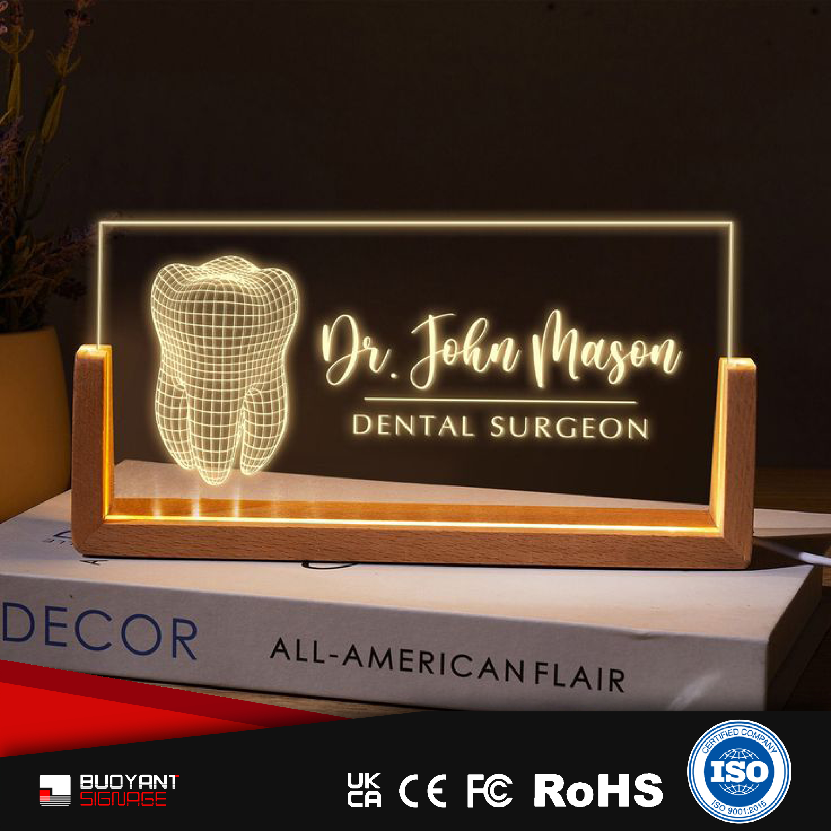 Canadian - Medical Office Name Plates fo