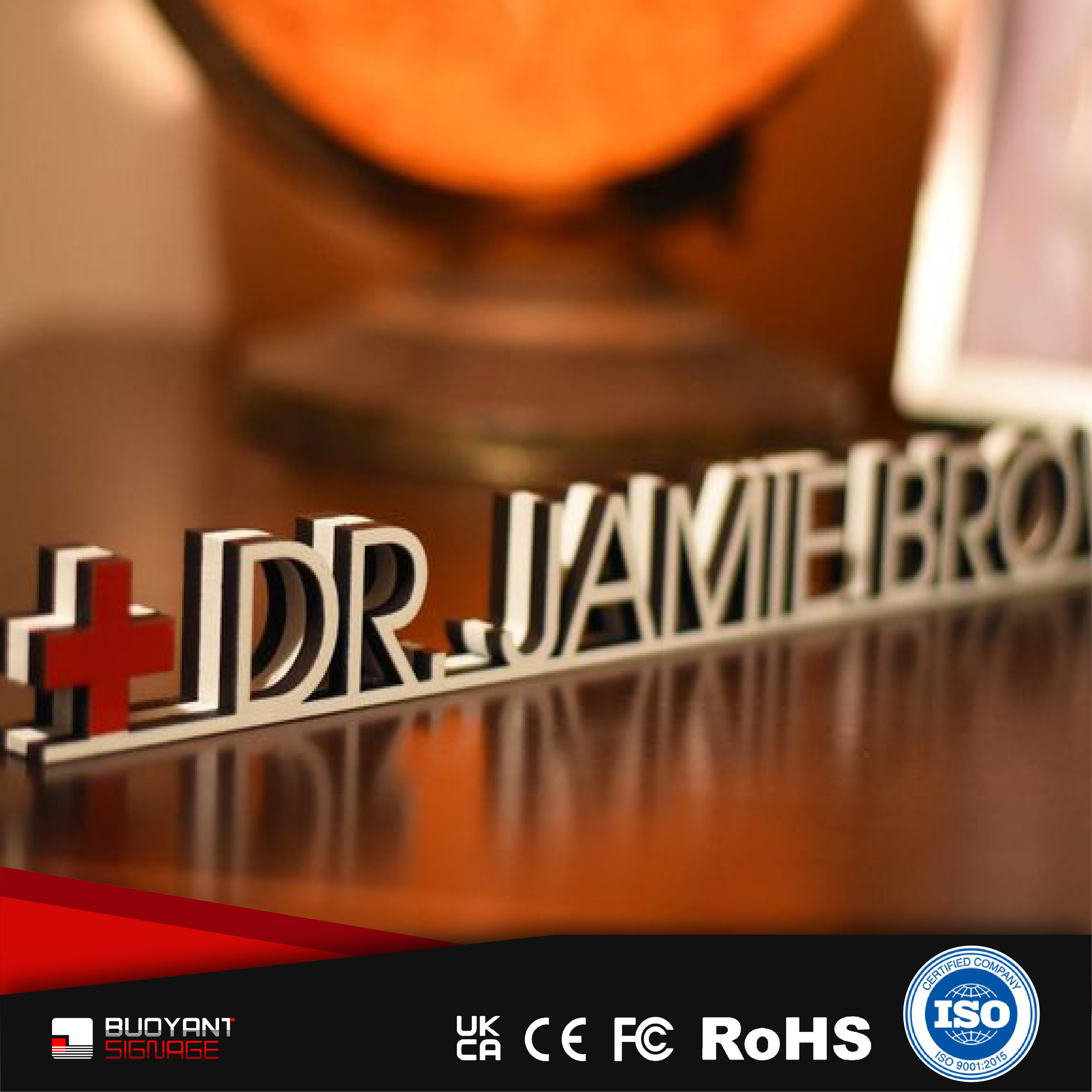 Australian - Healthcare Office Name Plat