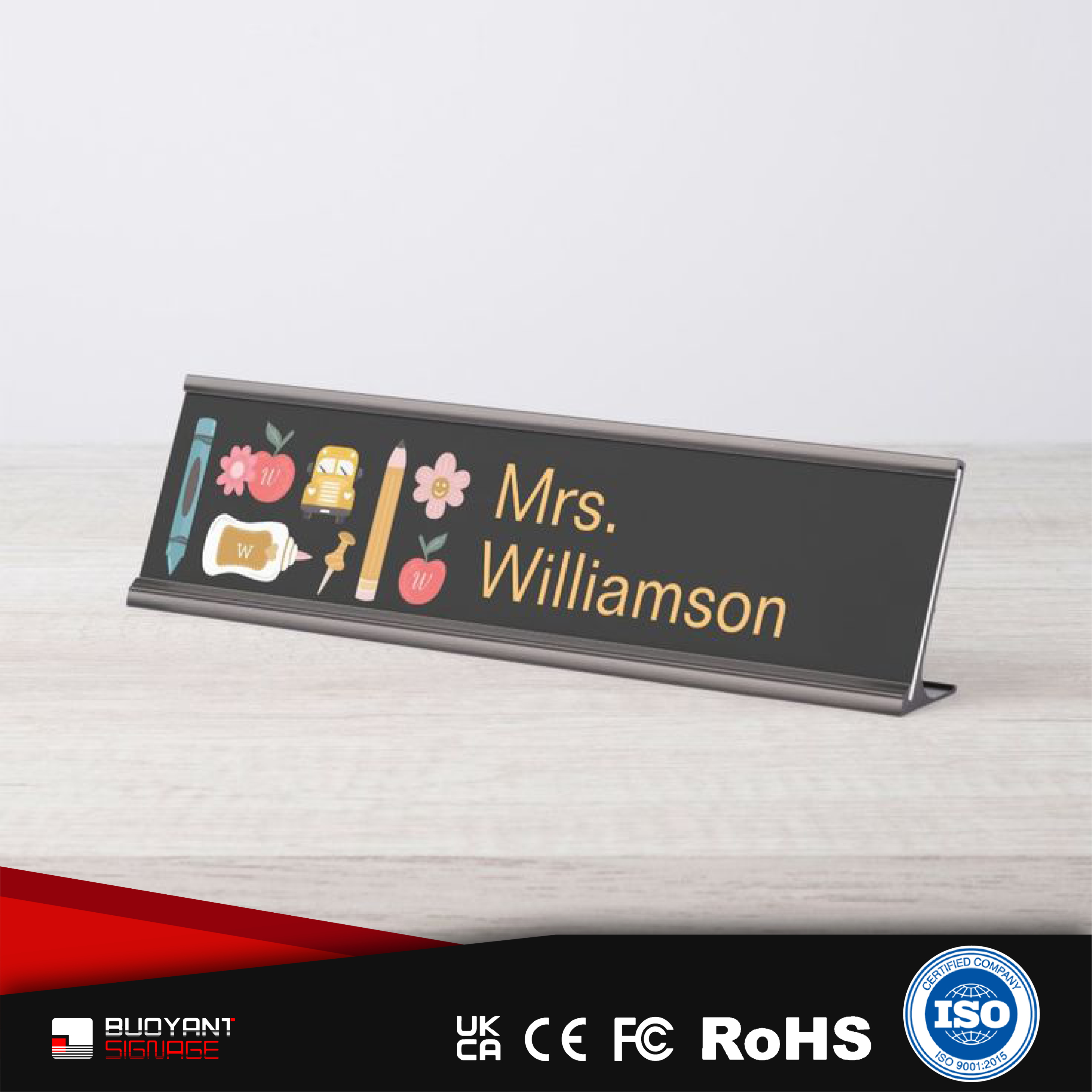 European - Academic Office Name Plates f