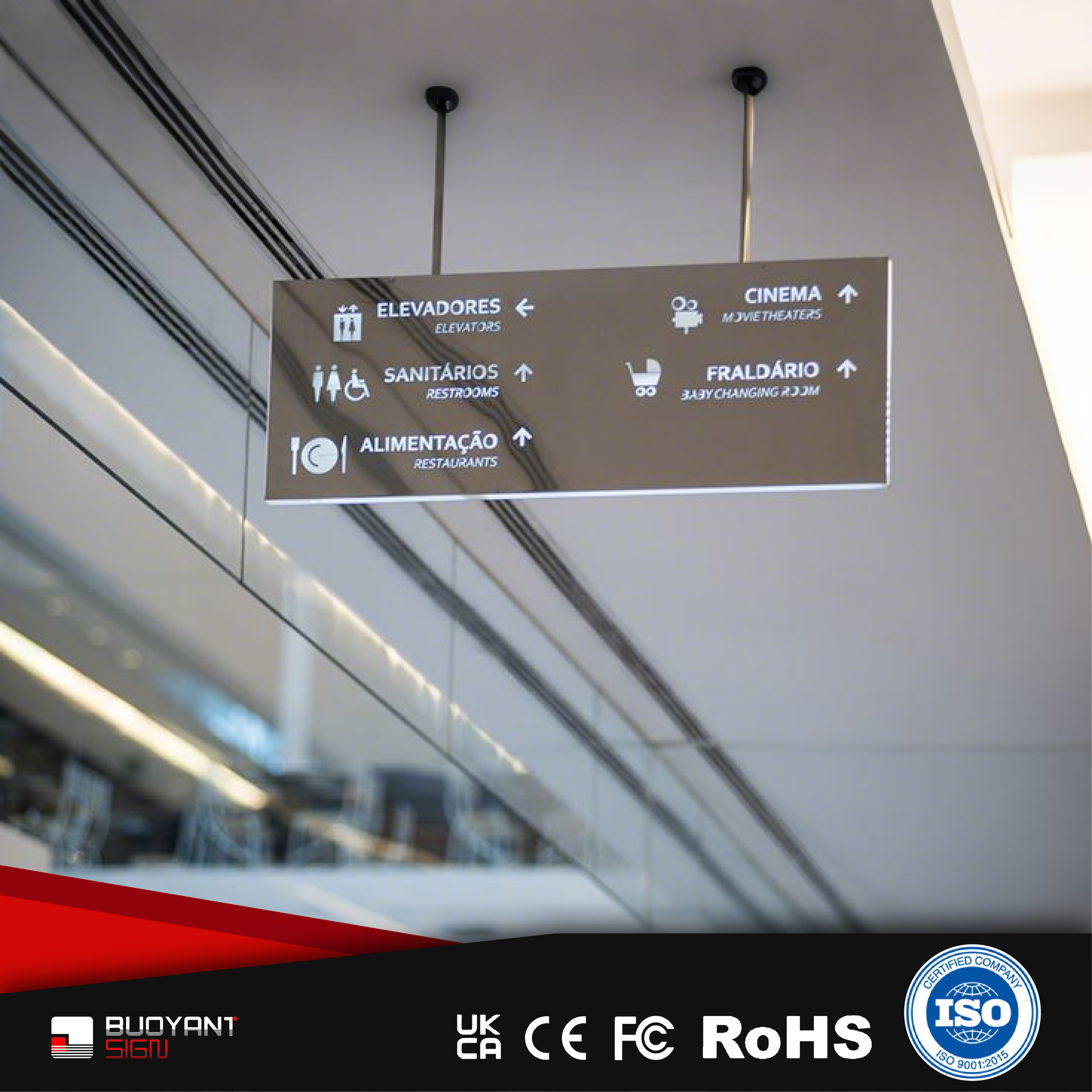 Canadian - Friendly Hanging Signage for 