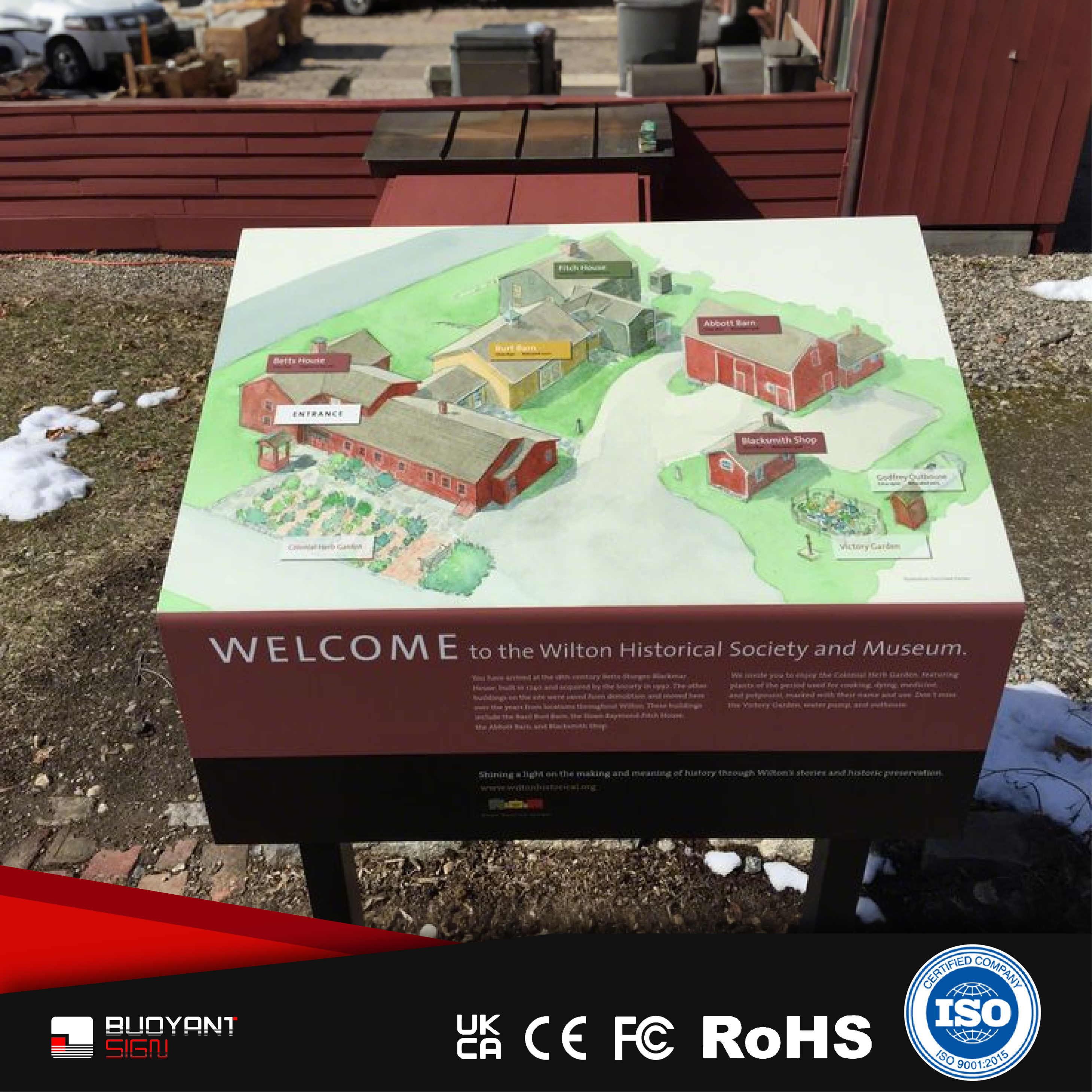 Signage for Historic Sites - Factory - C