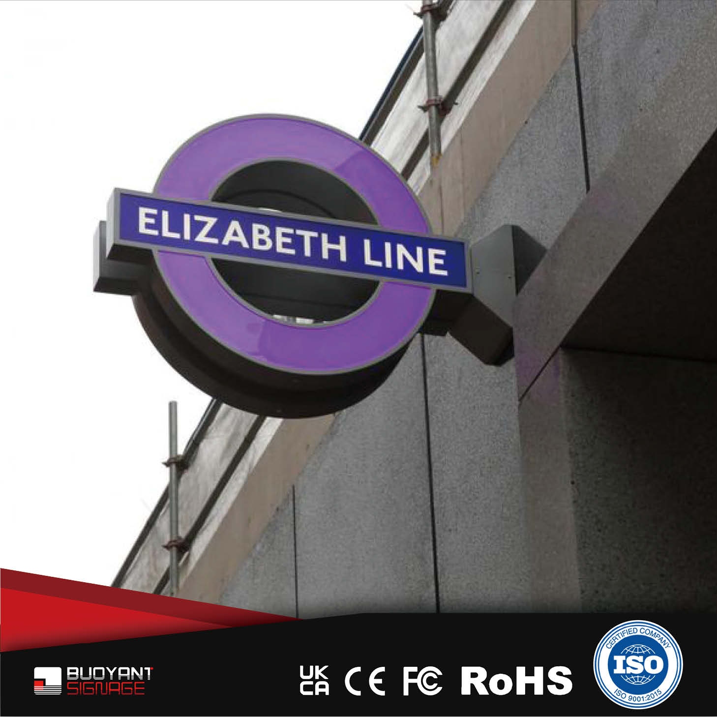 Subway System Brand Logo Signs Factory