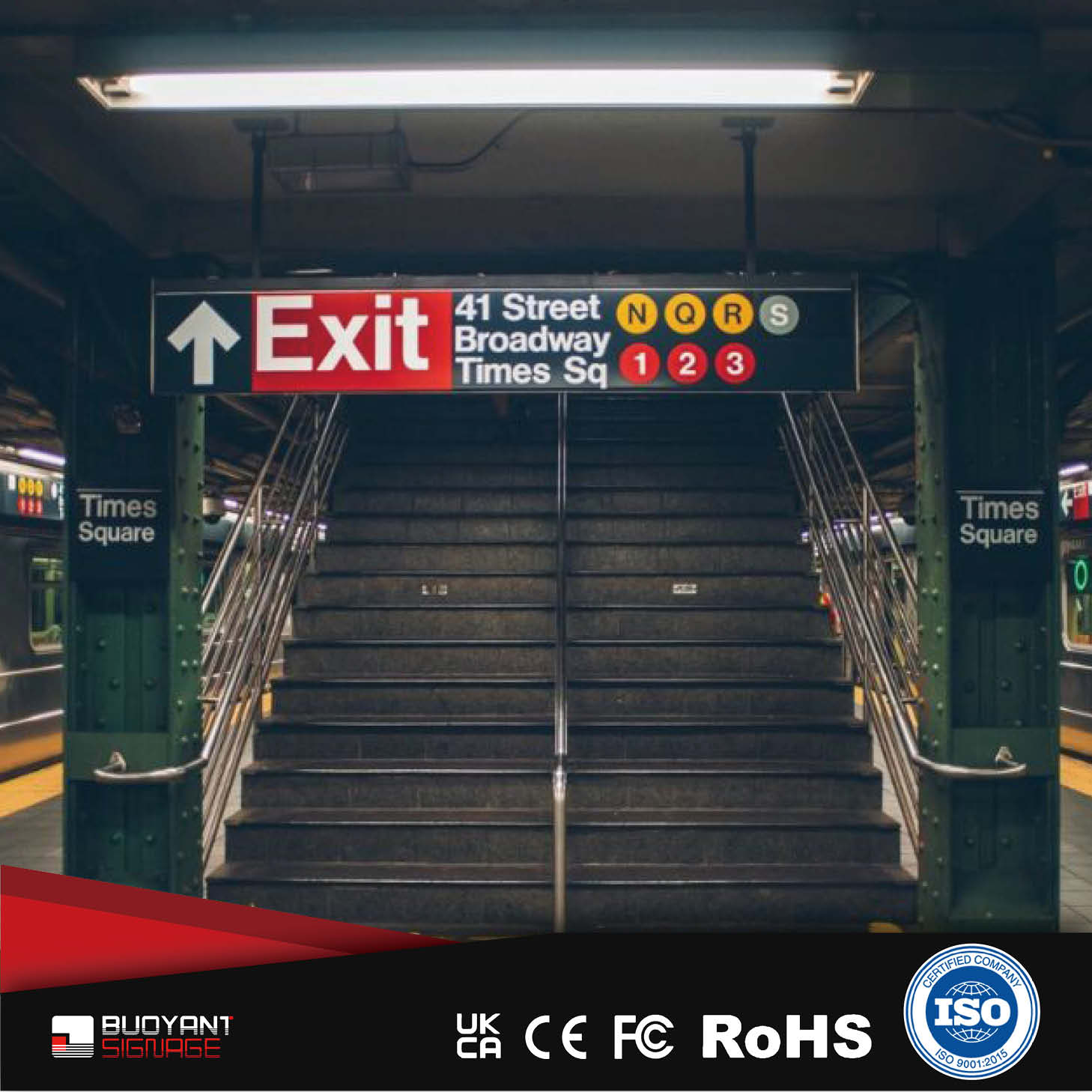 Subway Station Exit Guide Signs Factory