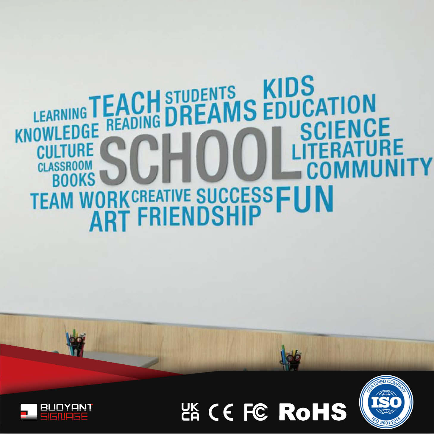 Factory Outdoor Educational Signage