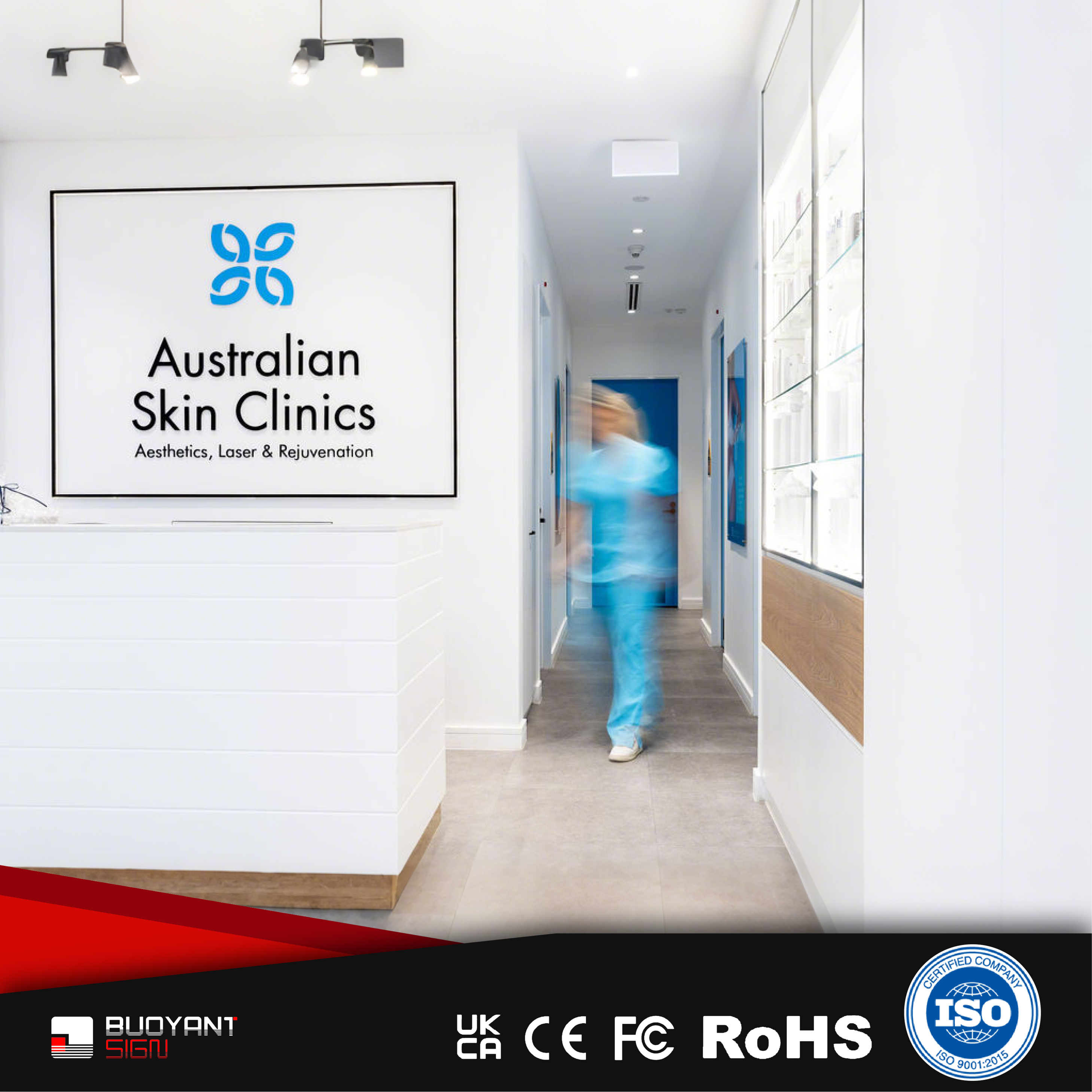 Cosmetic Hospital Sterility Signage