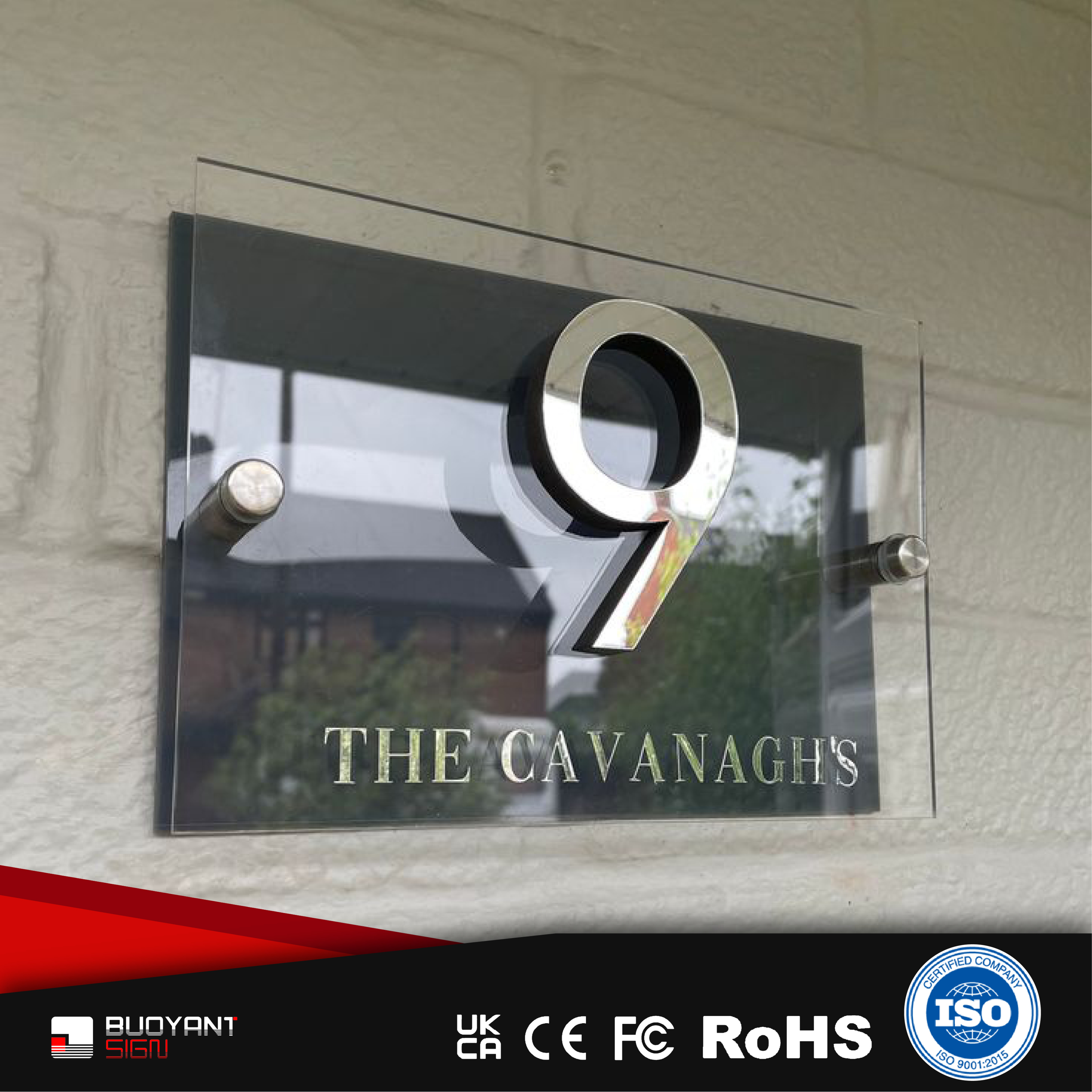 Bulk Custom Styrene Sign Manufacturer