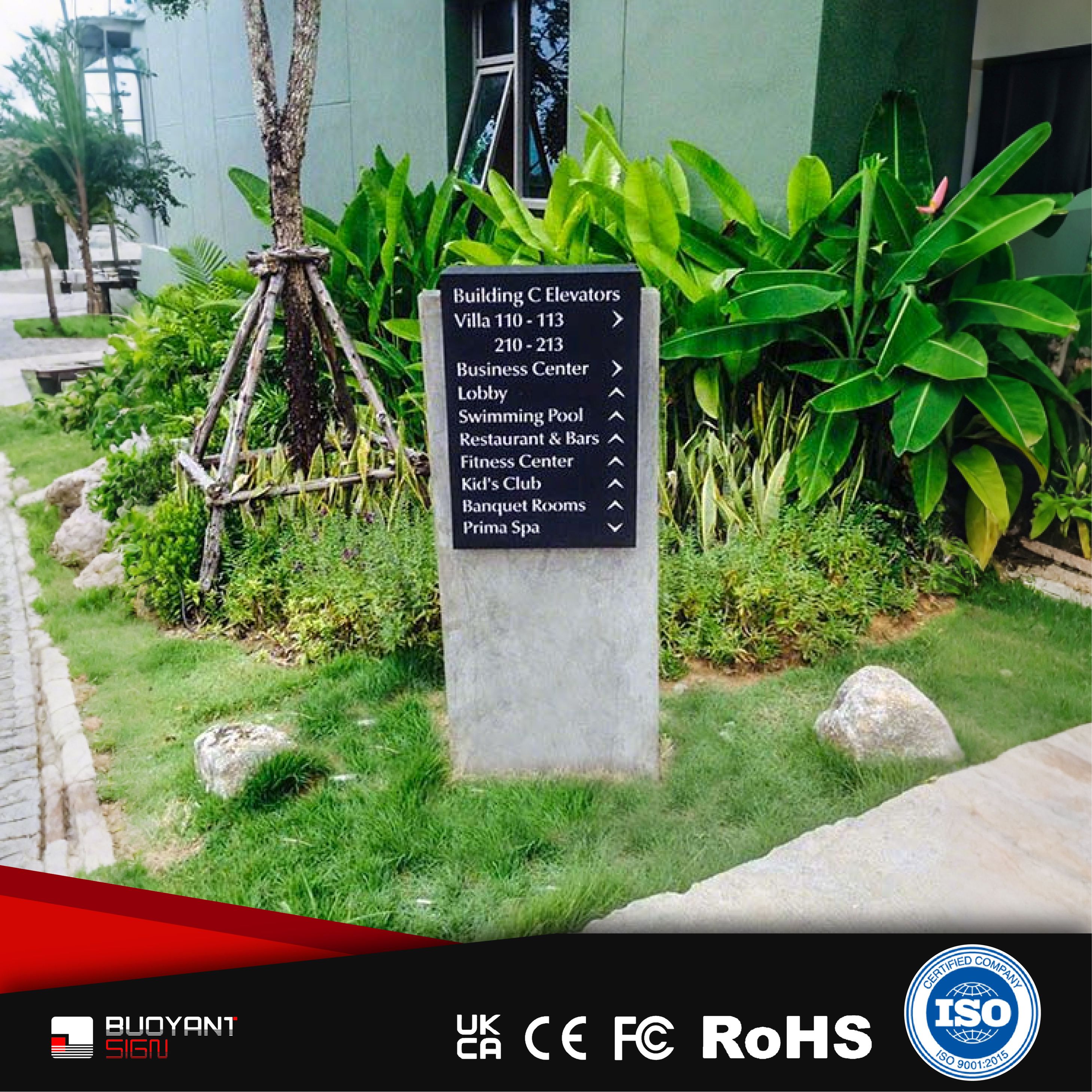 Large - Scale Granite House Sign Product