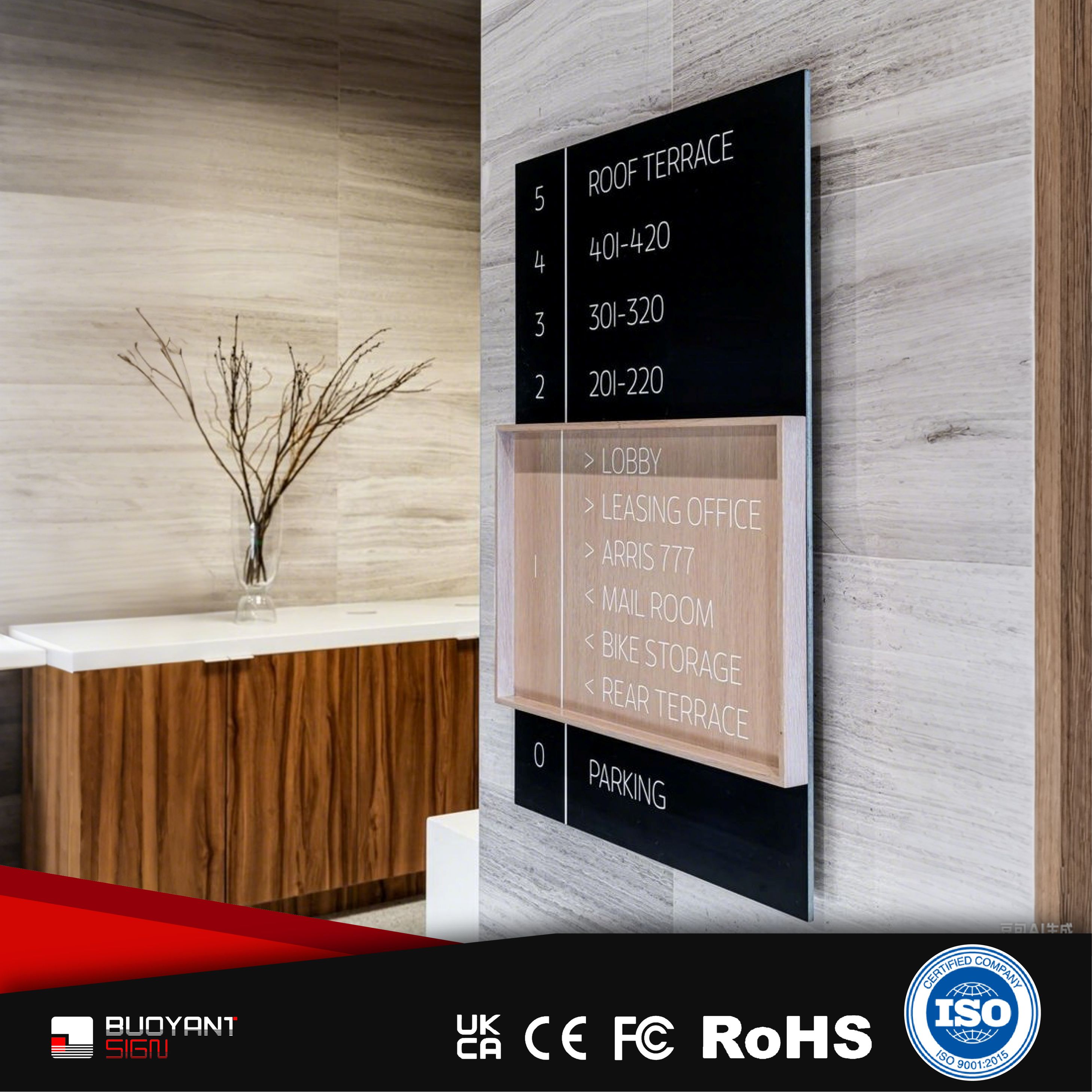 Apartment Unit Signage System Provider