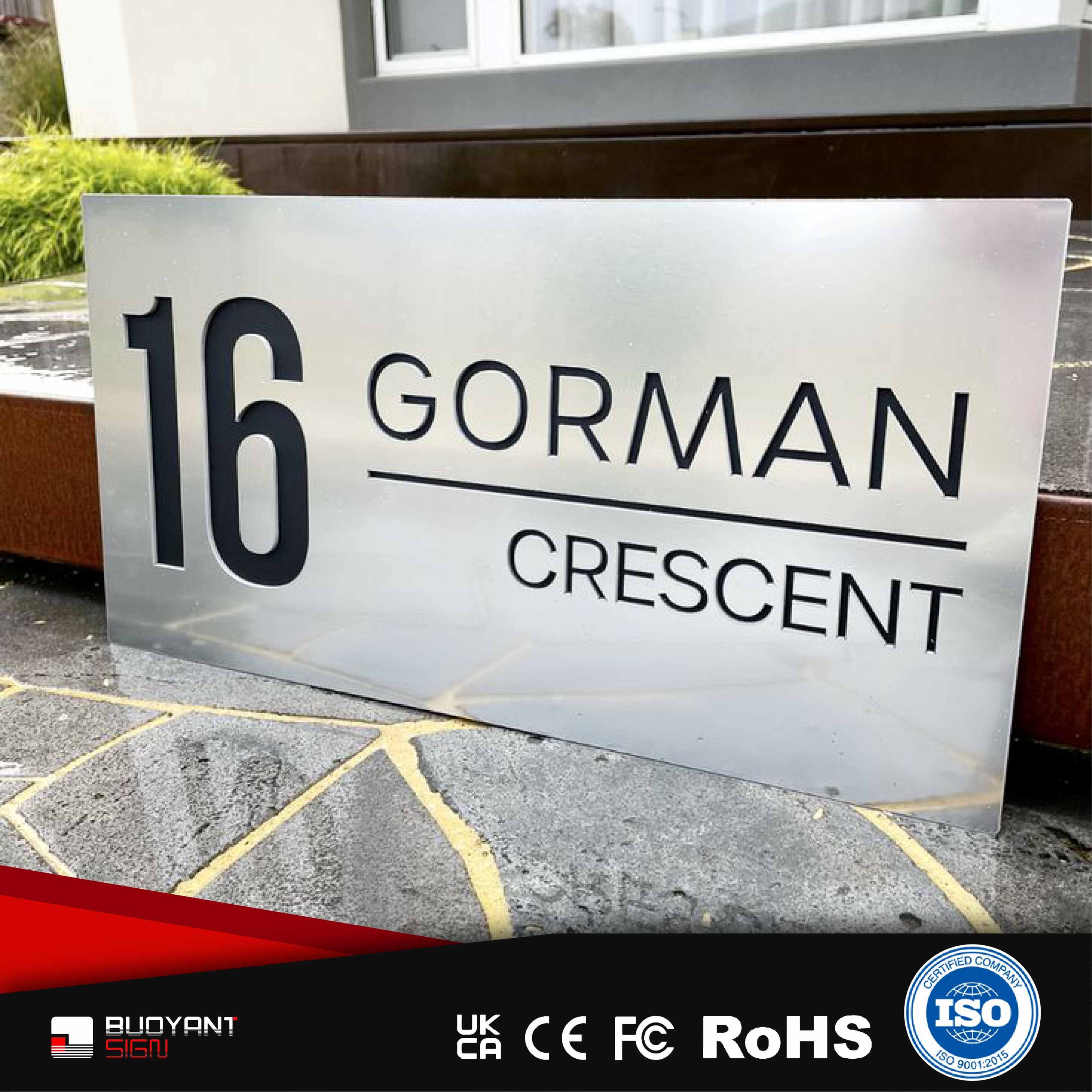 Australian Metal House Signs Manufacture
