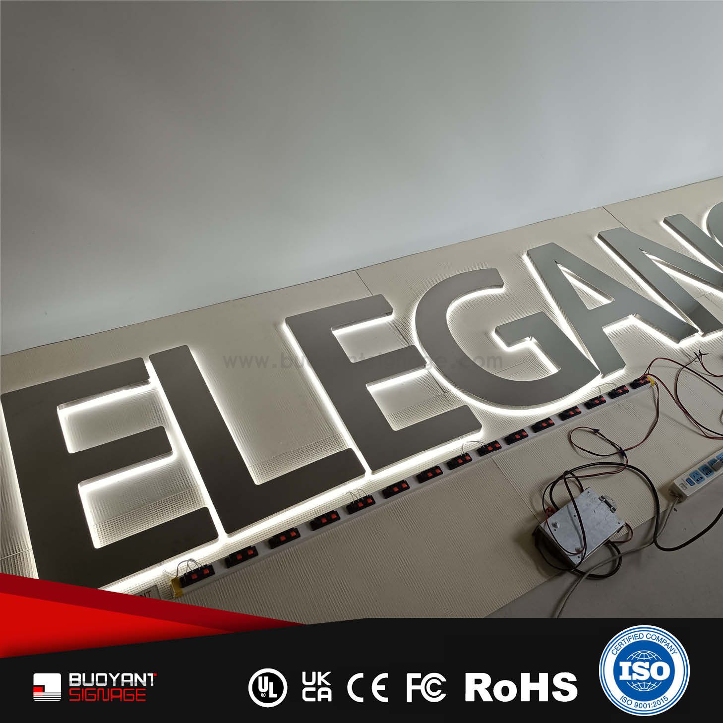 Professional Manufacturer of Enterprise Brand Upgrade Backlit Signs for Space Wayfinding Upgrade（(A3