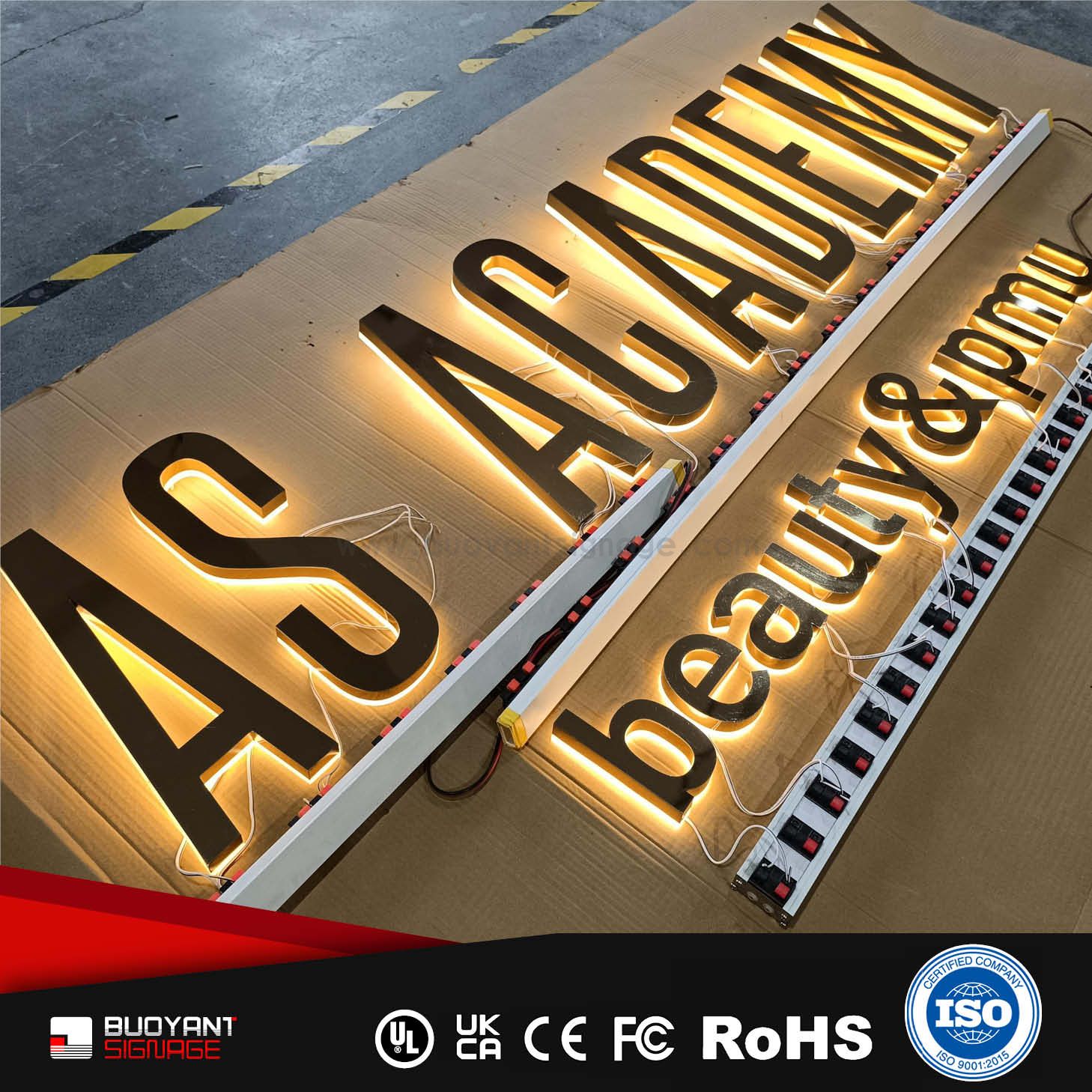 Professional Custom Retro Style LED Back