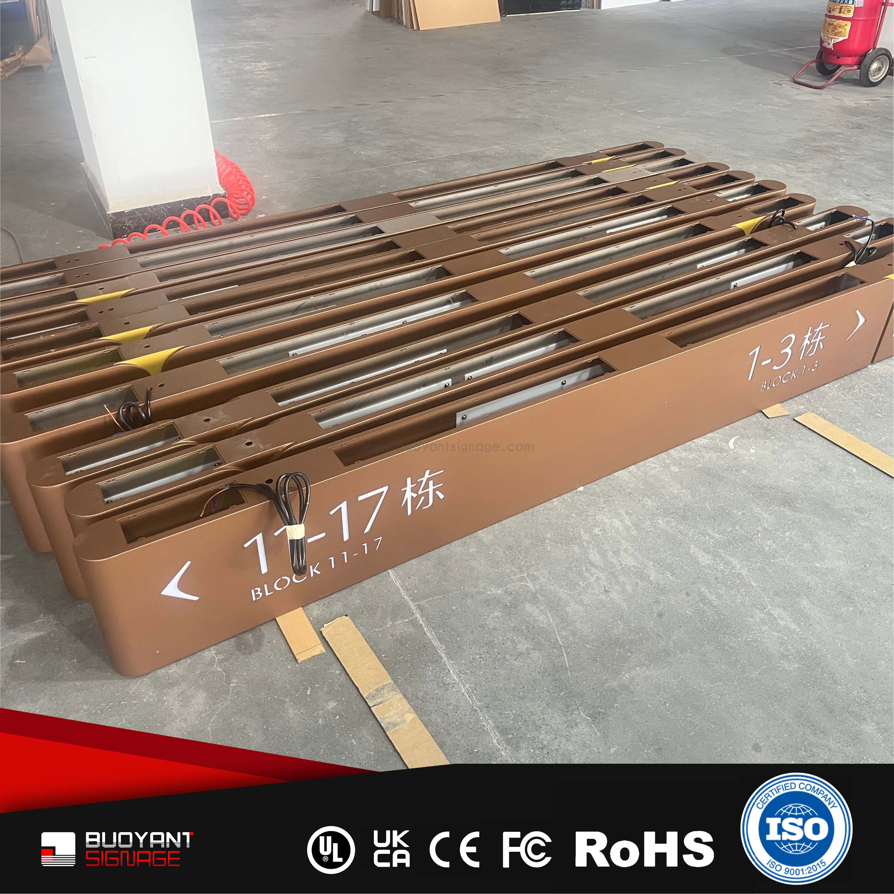 Commercial Space Horizontal Wayfinding S