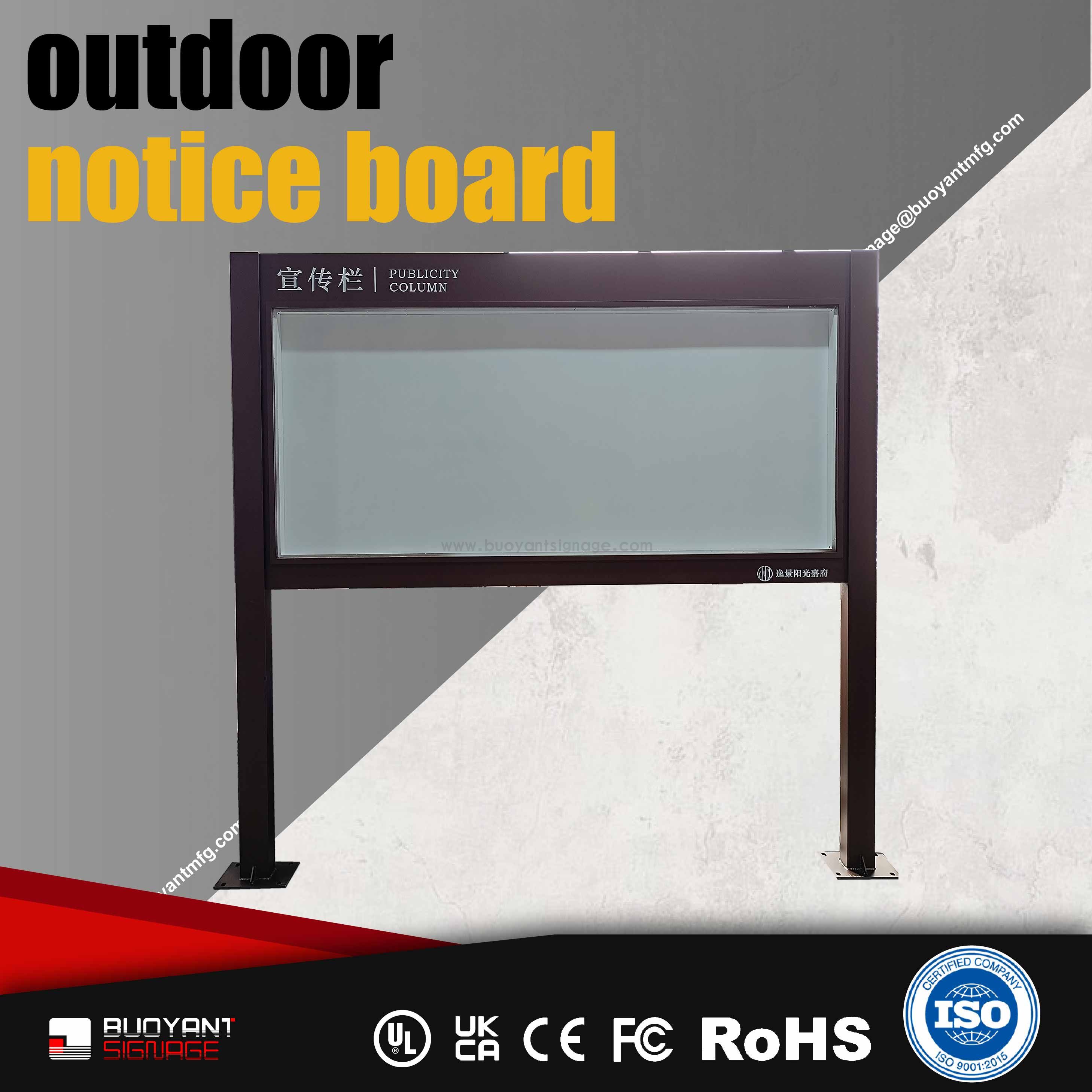 Professional manufacturer of notice boar