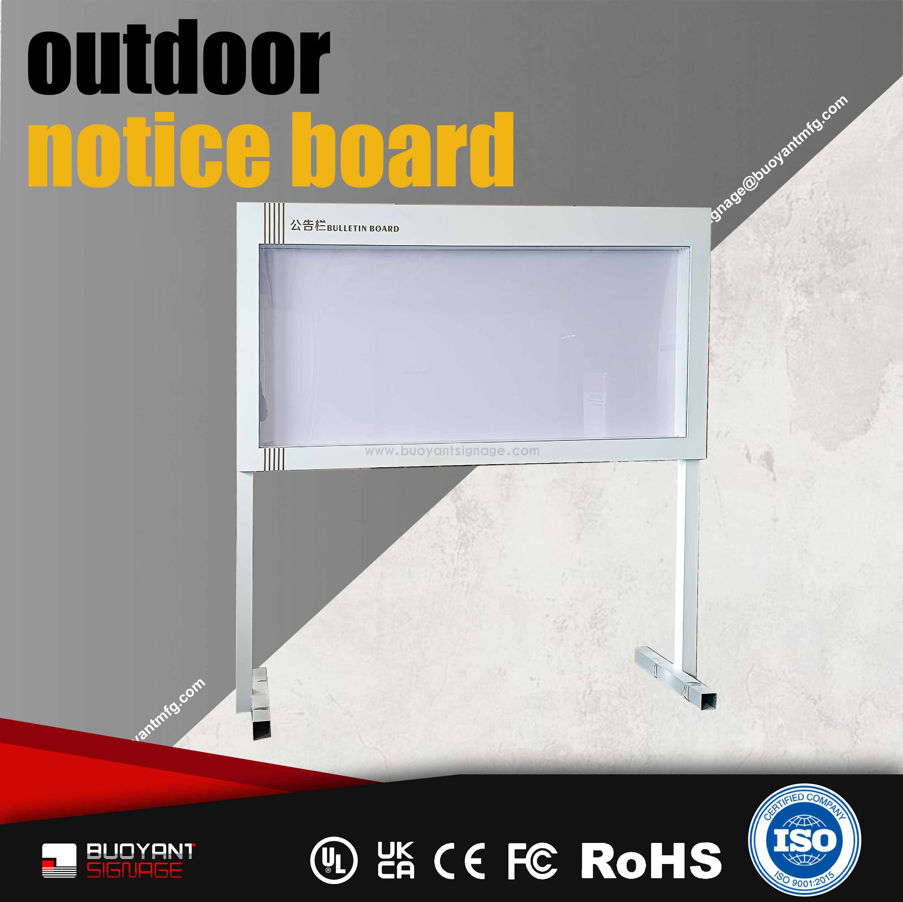 Professional manufacturer of notice boar