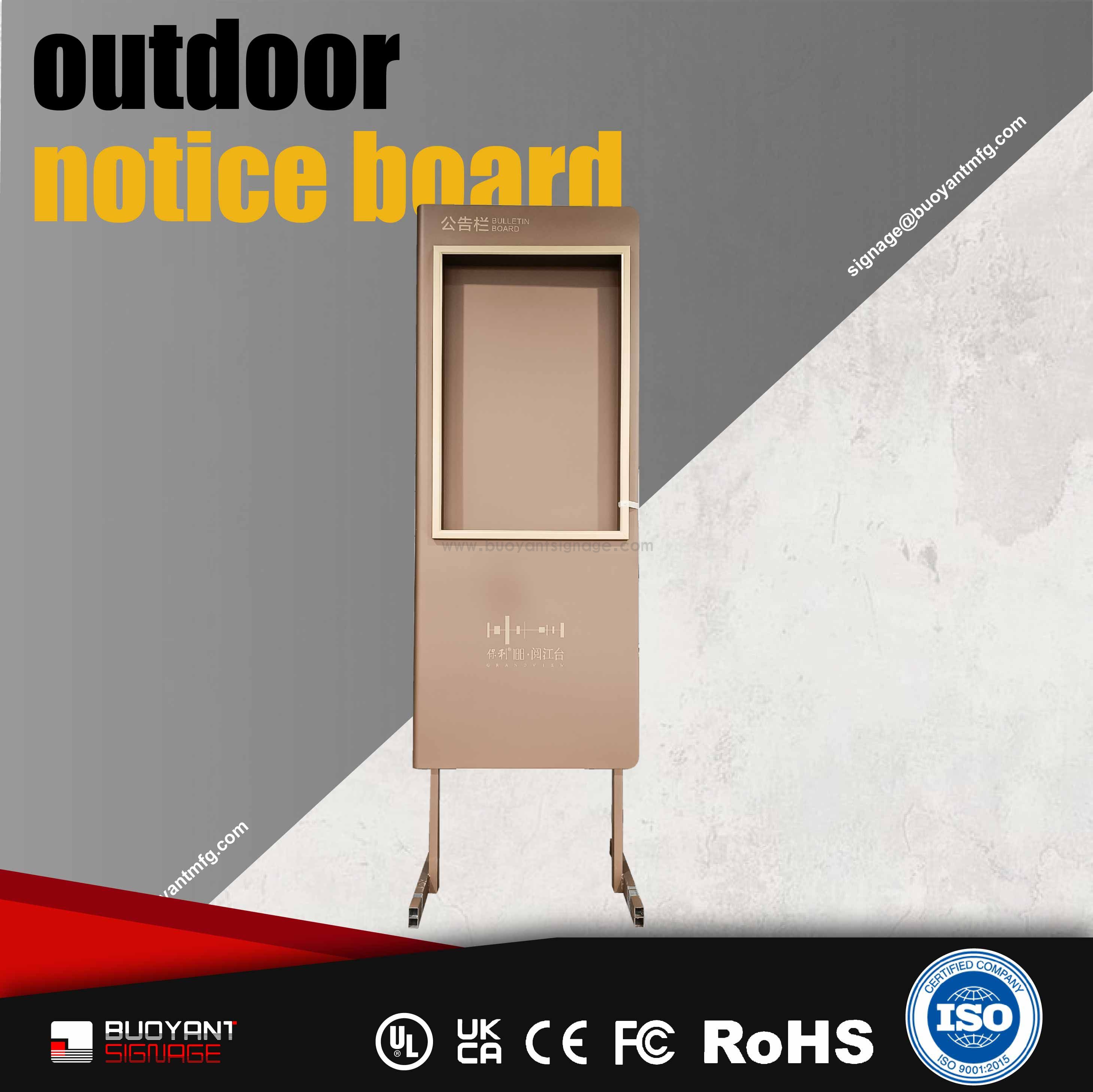 Professional manufacturer of notice boar