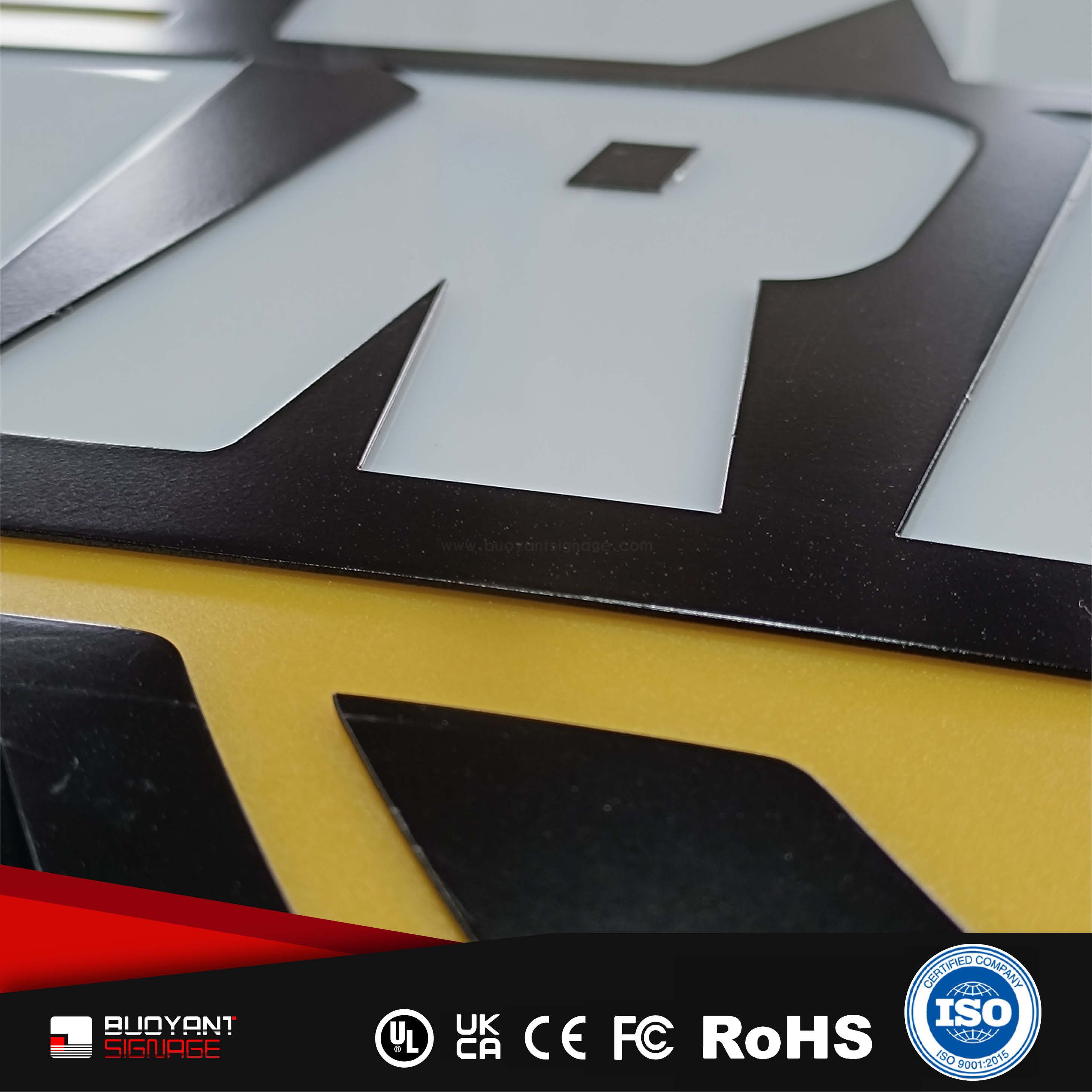 Professional Custom Brand Sign LED Face Trim Cap Signs for Brand Visual ...