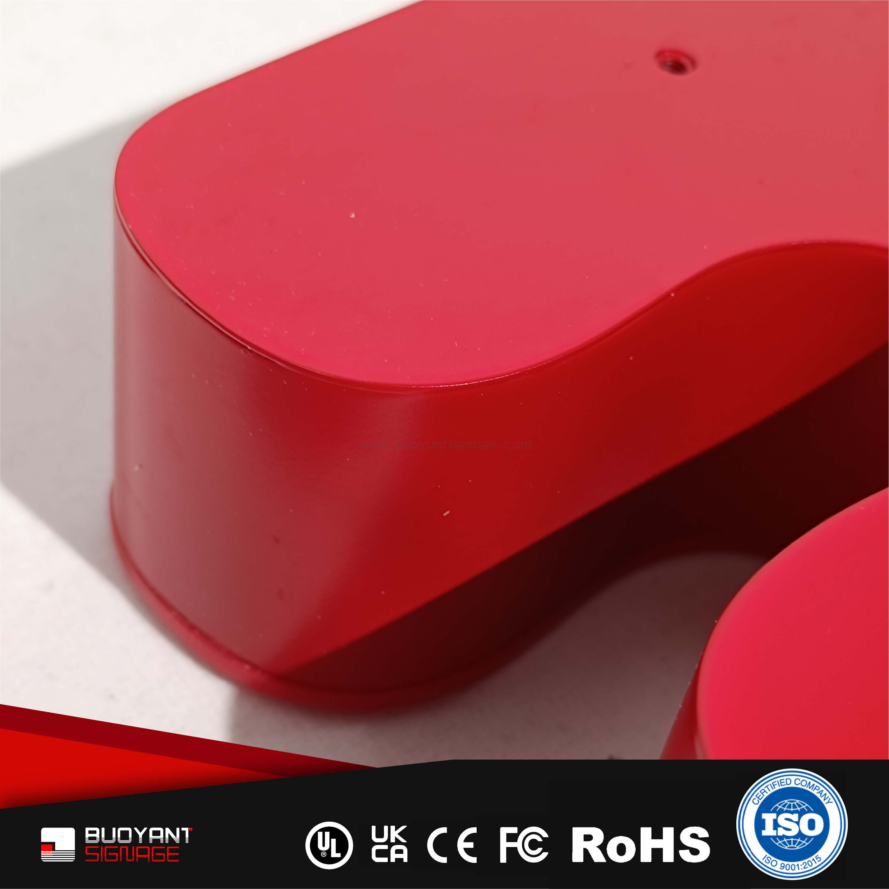 Professional Custom Minimalist LED Rimless Frontlit Signs for ...