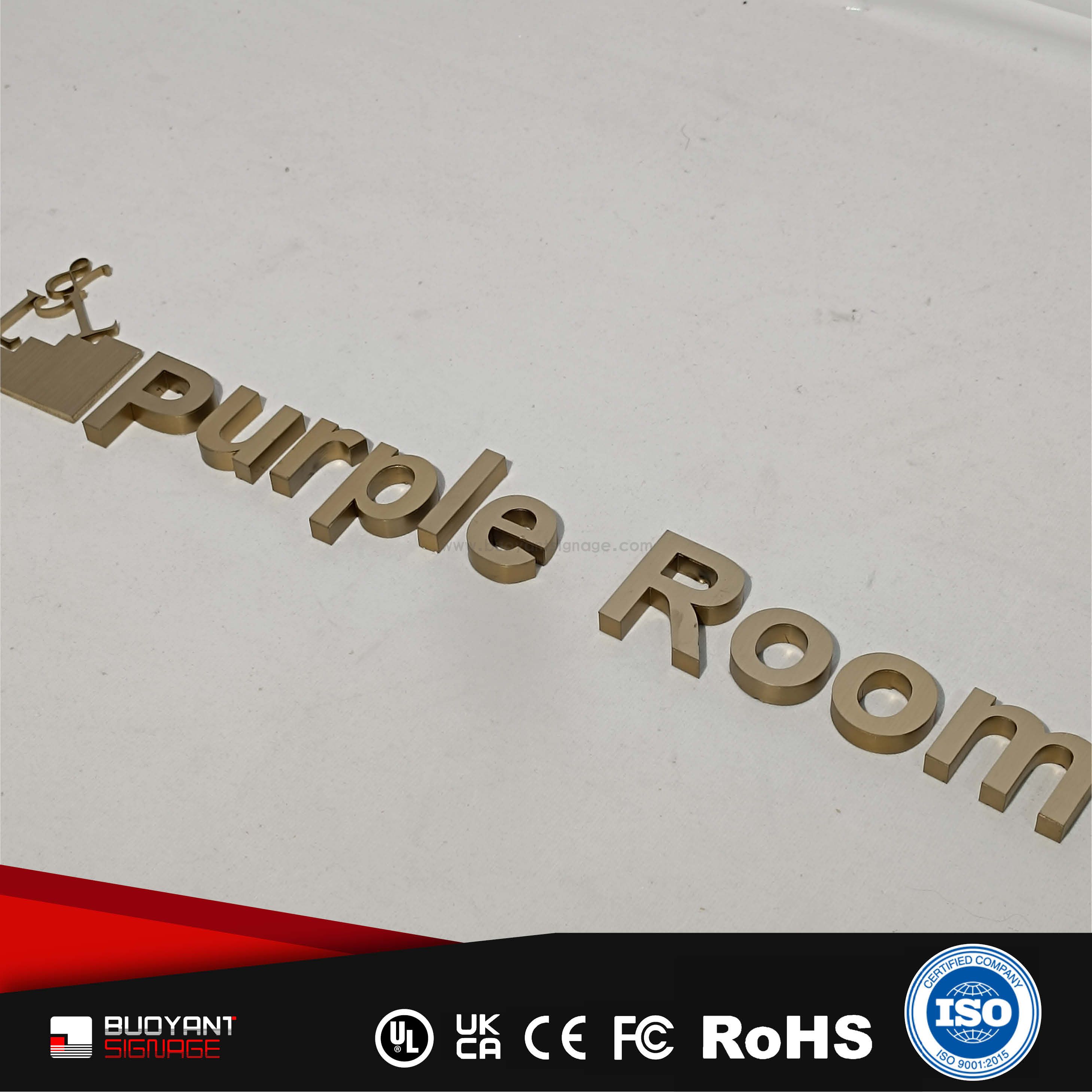 Professional Custom Scene Logo Non-Illuminated Hollow Signs for Commercial Brand Upgrade（(A3DNIS-H23