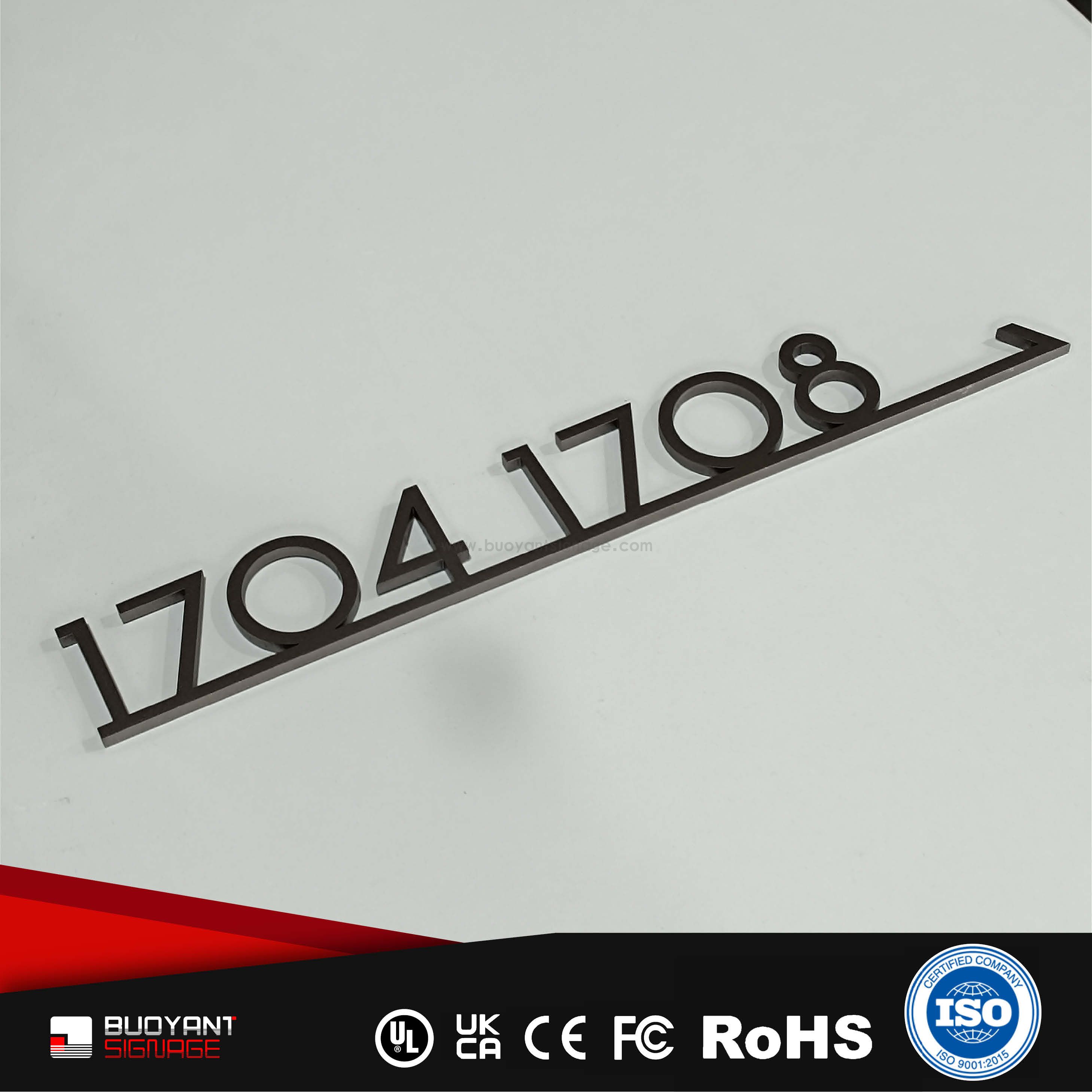 Floor Guide Signs for Hotel & Residence (Bulk Custom)（ISRM-N15）