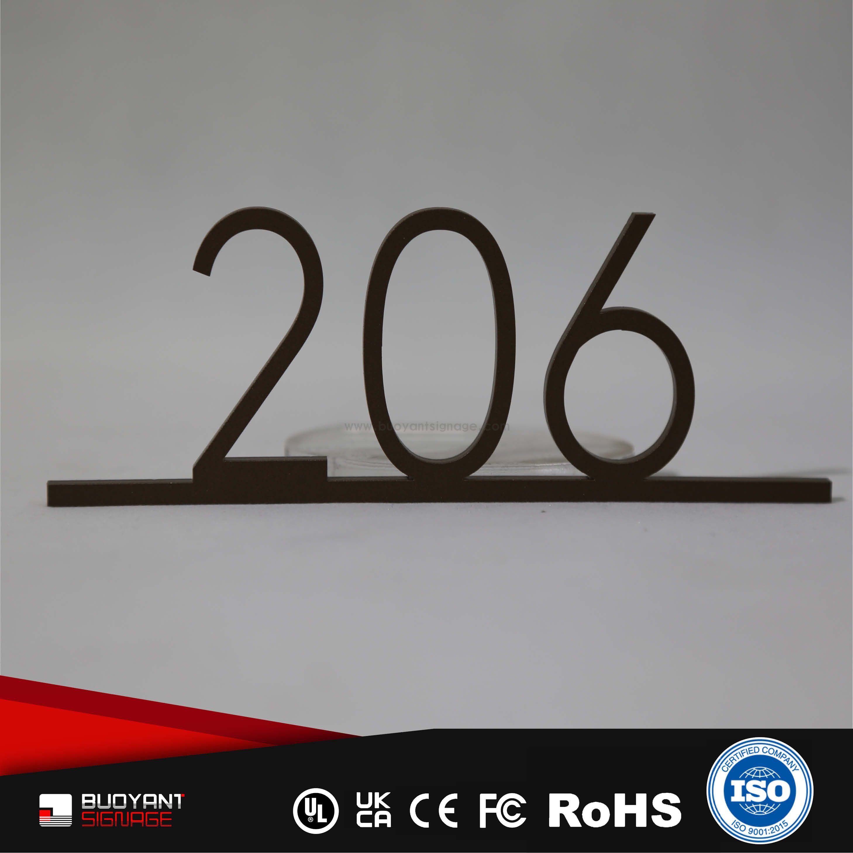 Wholesale Solid Digital Room Signs for Hotel & Residence（ISRM-N01）