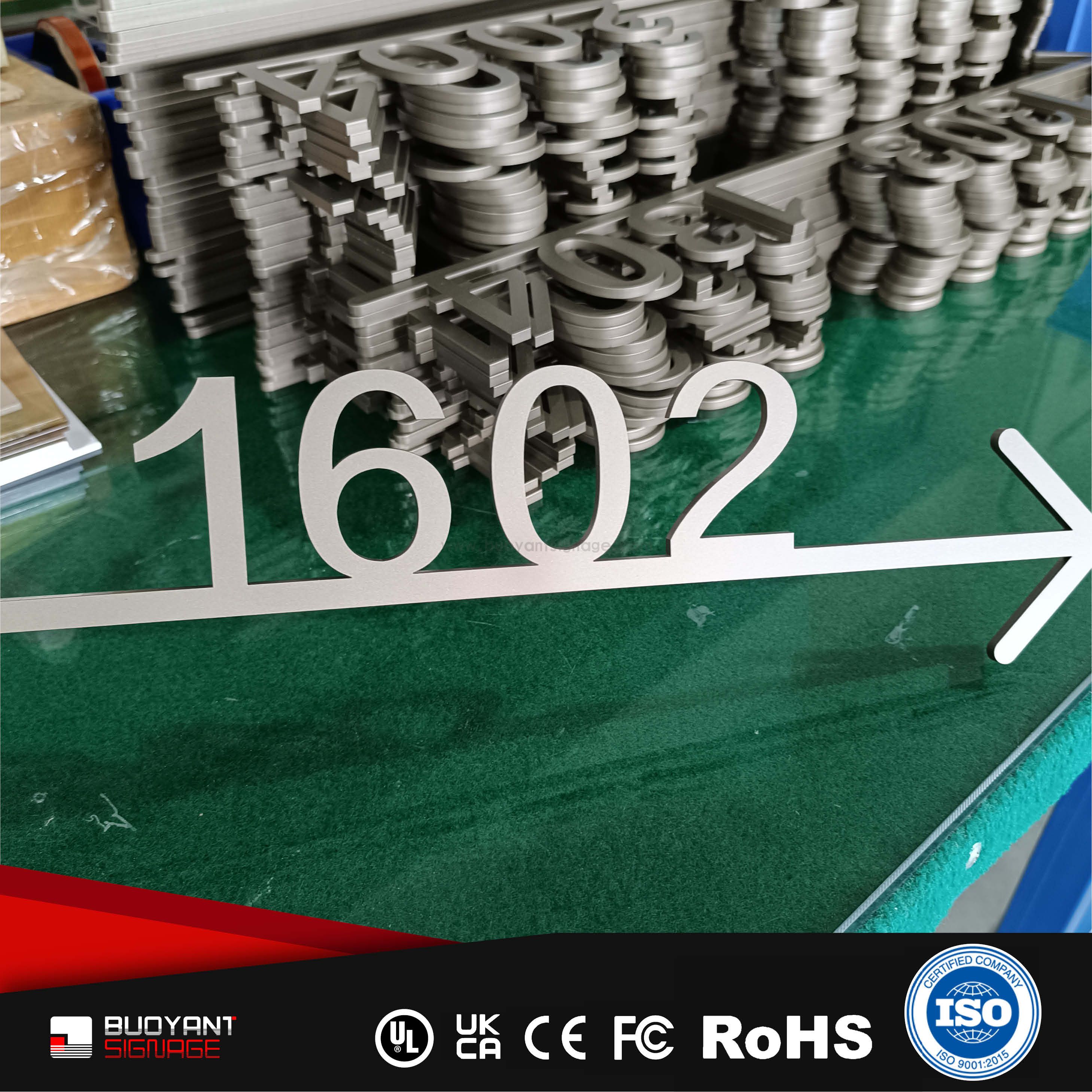 Professional Manufacture Floor Guide Signs for Hotel & Residence (Bulk Order)（ISRM-N32）