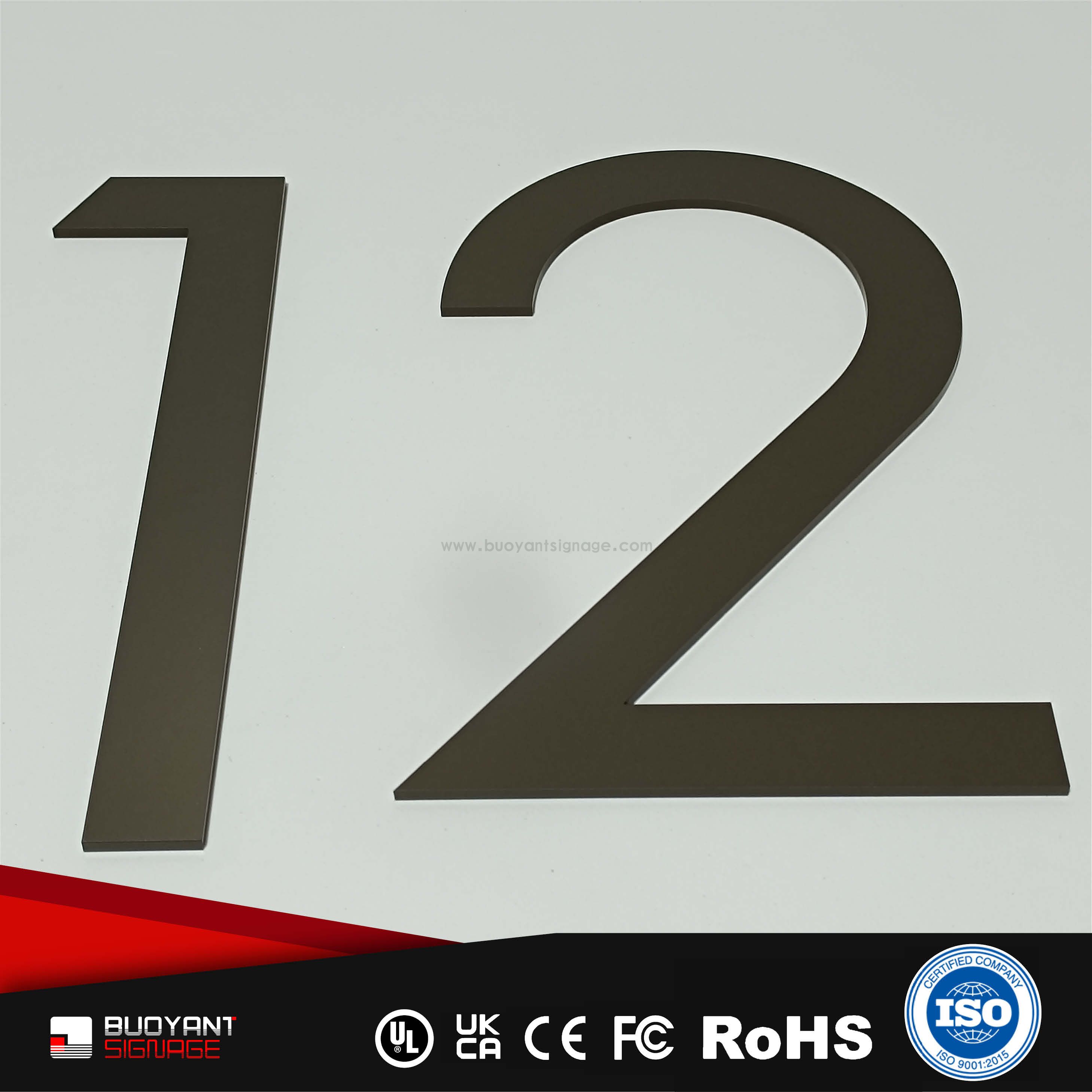 Digital Room Plates for Hotel & Residence (Bulk Custom)（ISRM-N10）