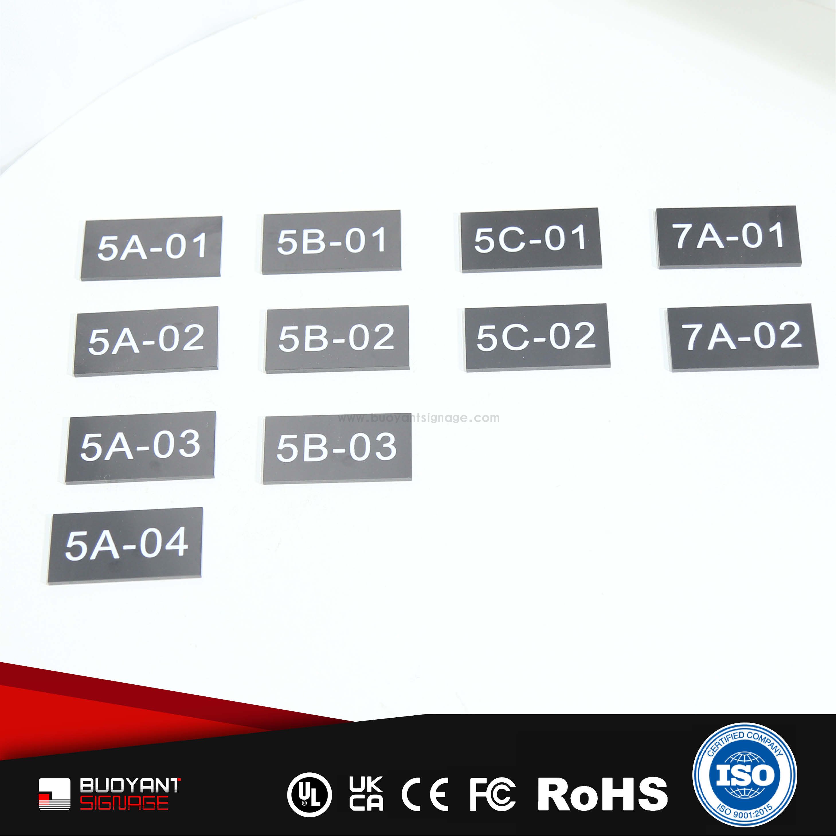  Small Digital Identification Labels (Office Bulk Custom)