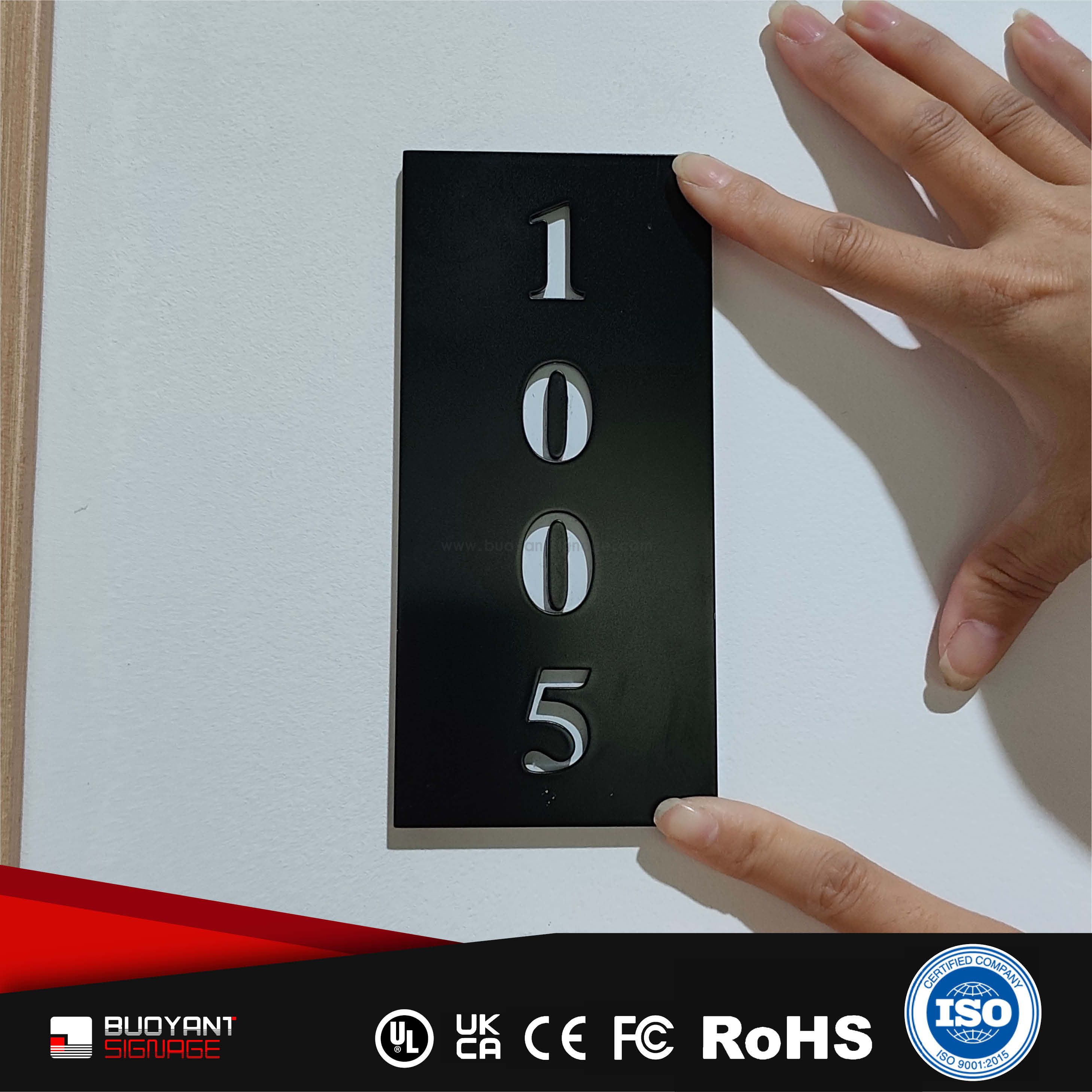  Small Digital Identification Labels (Un