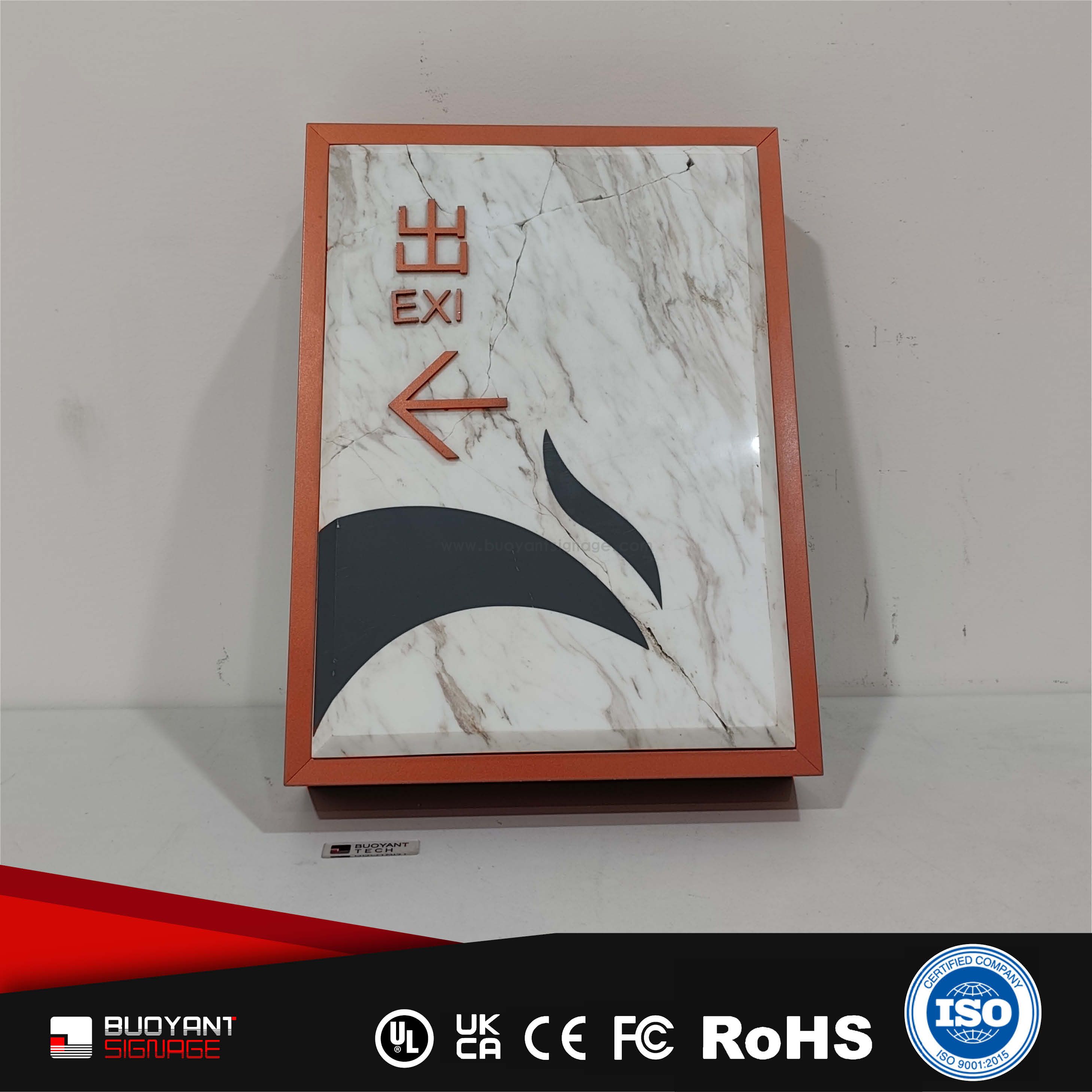 Vintage 3D Floor Guide Sign（ISFG-FGS07）