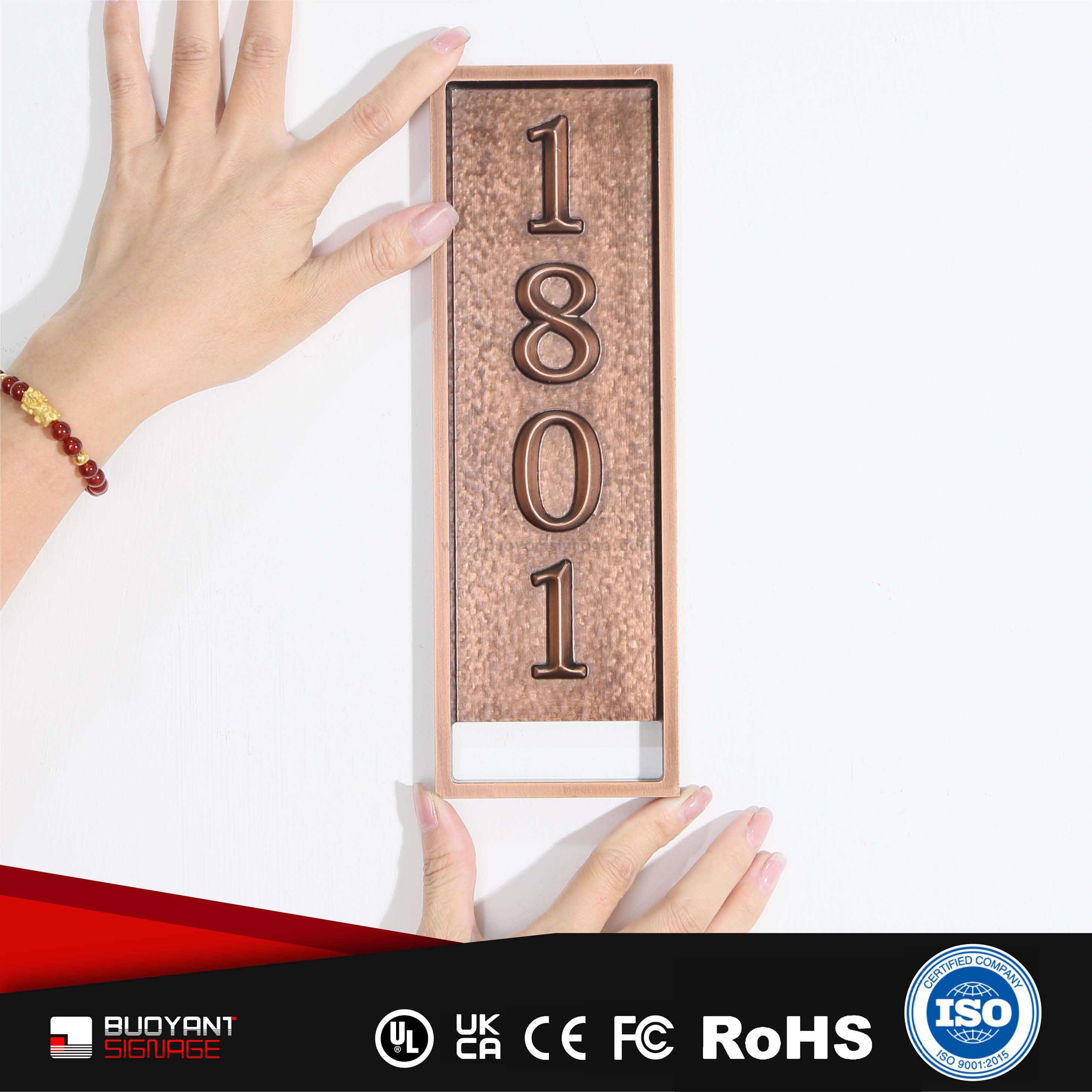 High-End Metal Texture Vintage Room Numb